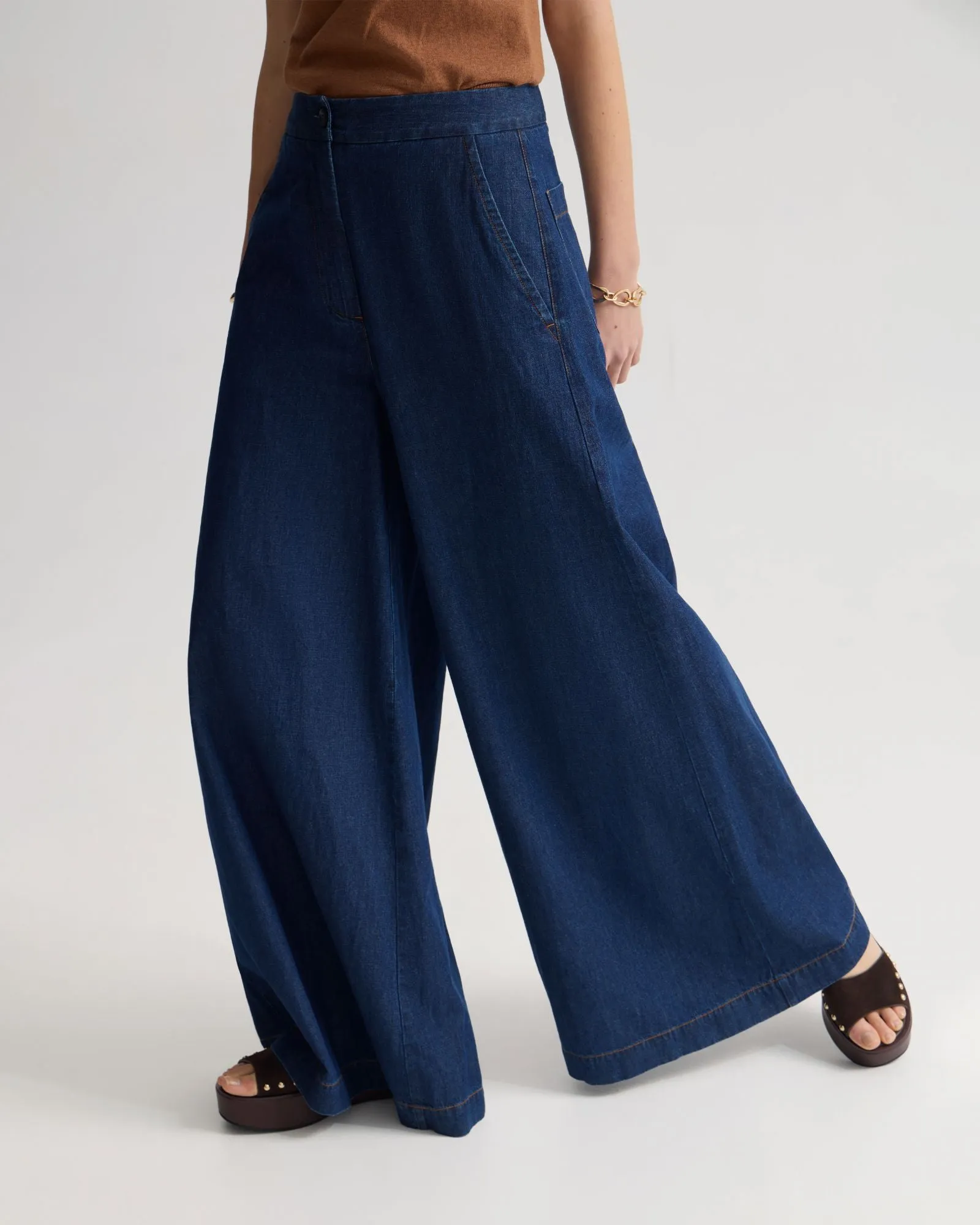 Jade Wide Leg Pant sold by Oxford Shop product image thumbnail 4