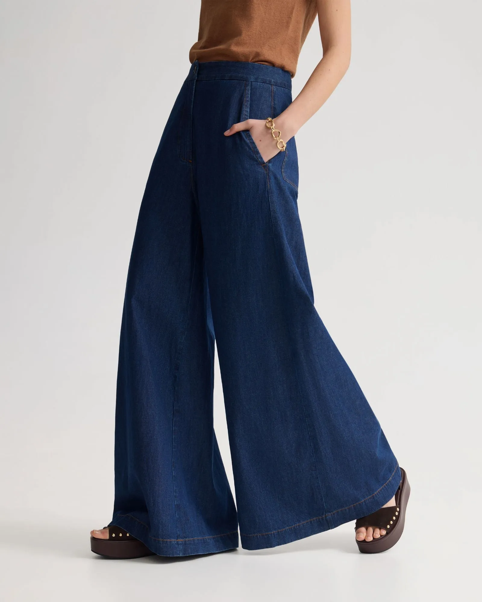 Jade Wide Leg Pant sold by Oxford Shop product image thumbnail 2