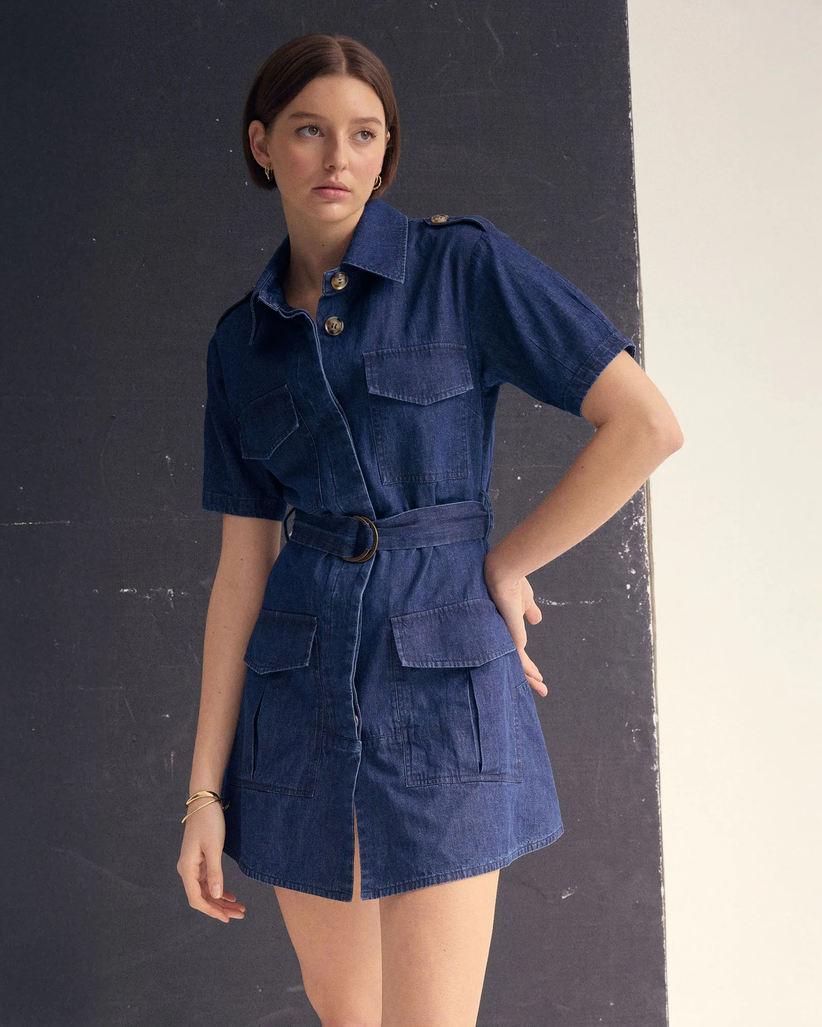 Alda Safari Dress sold by Oxford Shop