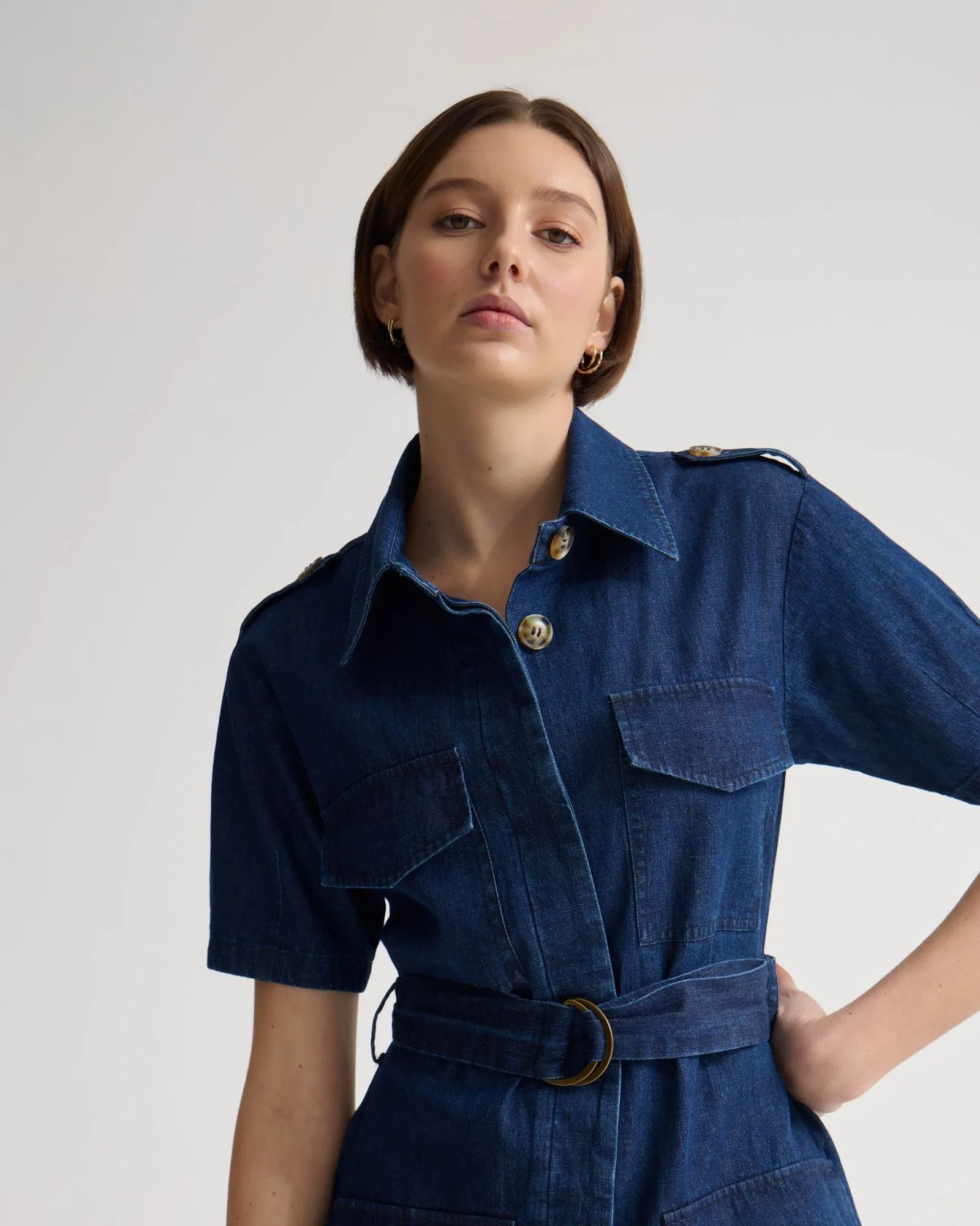 Alda Safari Dress sold by Oxford Shop product image thumbnail 4