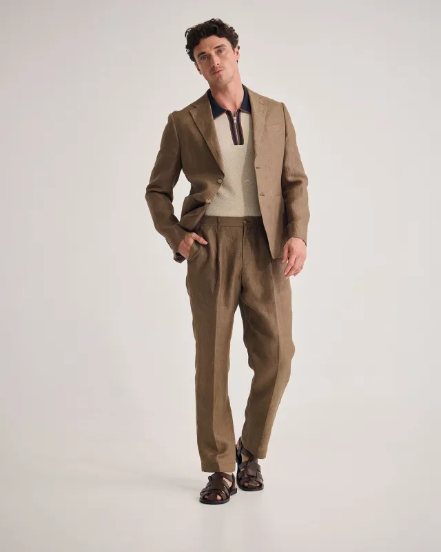 Wordsworth Linen Patch Pocket Blazer sold by Oxford Shop