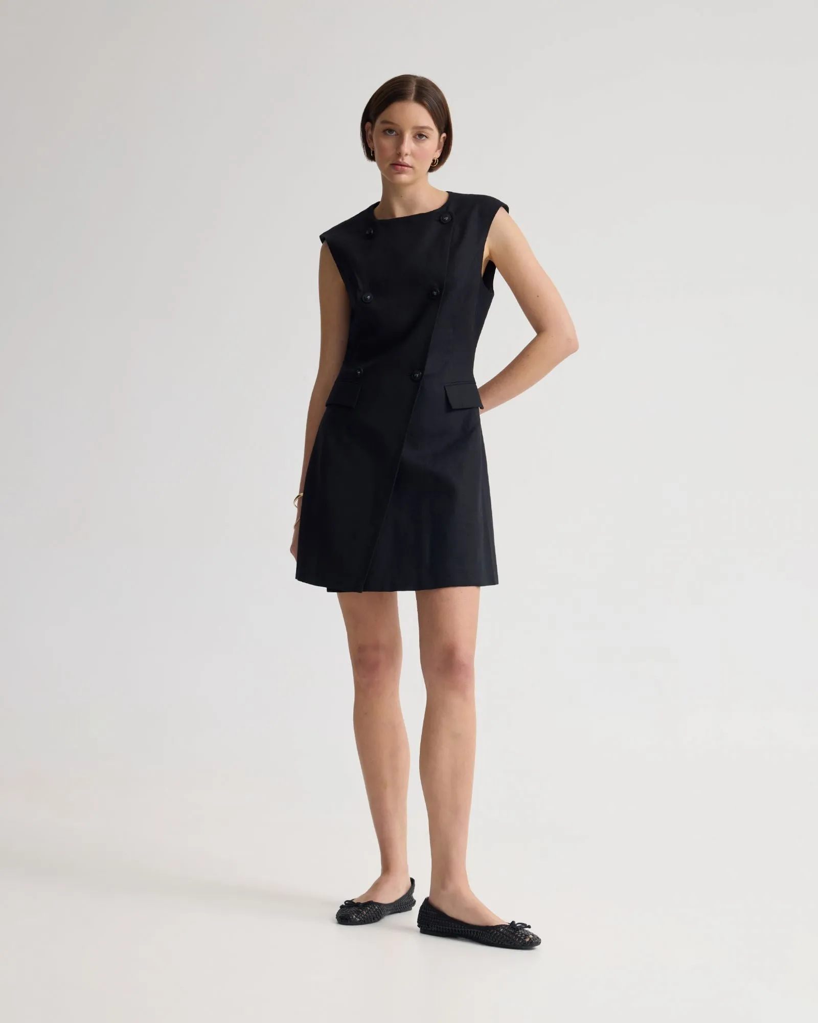 Talia Linen Dress sold by Oxford Shop product image thumbnail 5