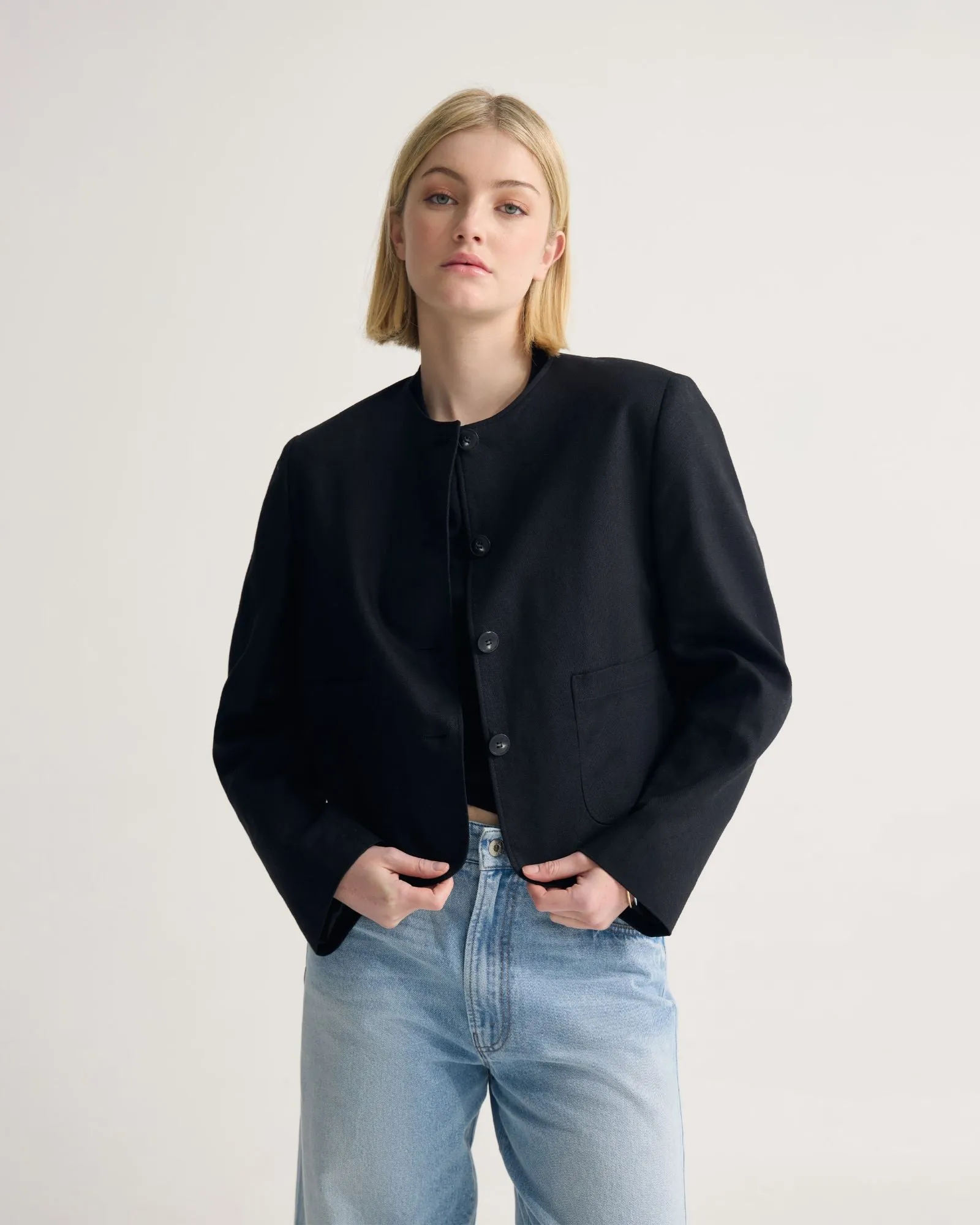 Lottie Crop Jacket sold by Oxford Shop product image thumbnail 5