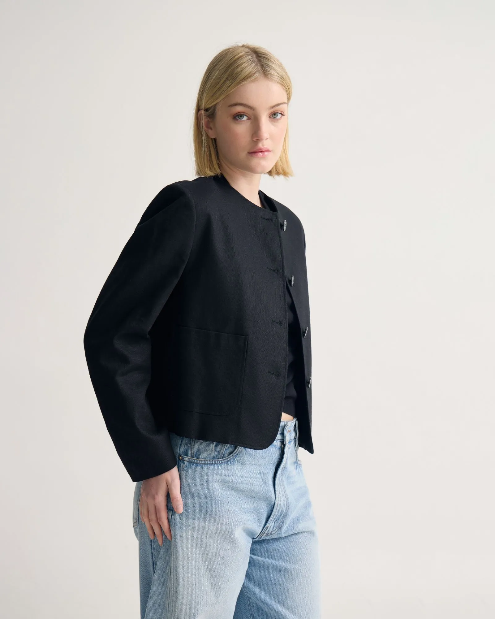 Lottie Crop Jacket sold by Oxford Shop product image thumbnail 2