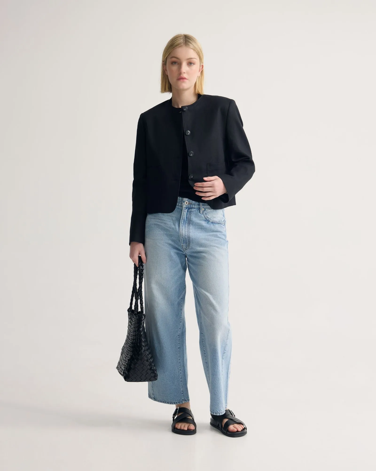 Lottie Crop Jacket sold by Oxford Shop