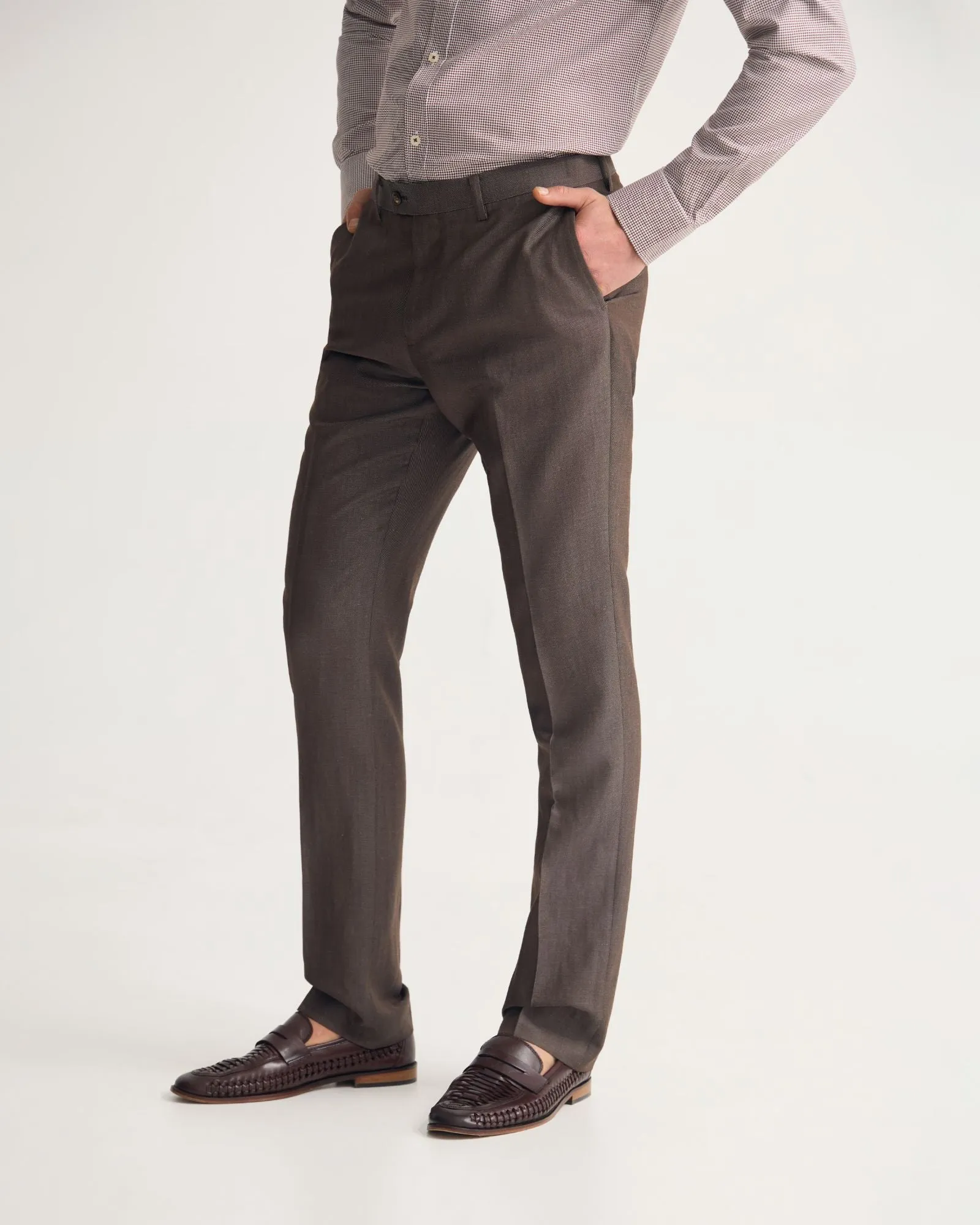 New Hopkins Wool Suit Trousers sold by Oxford Shop product image thumbnail 2