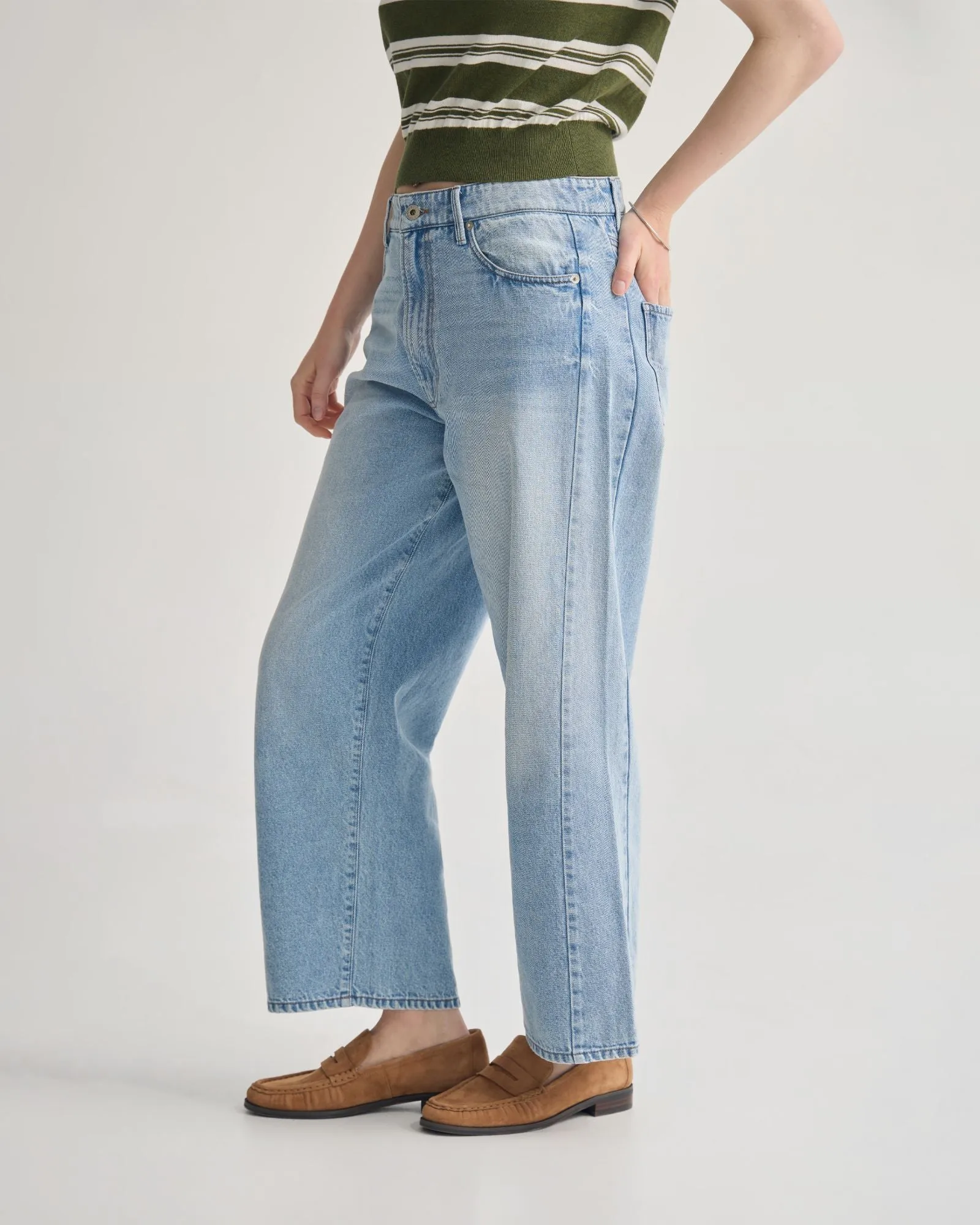 Riva Barrel Leg Jeans sold by Oxford Shop product image thumbnail 2