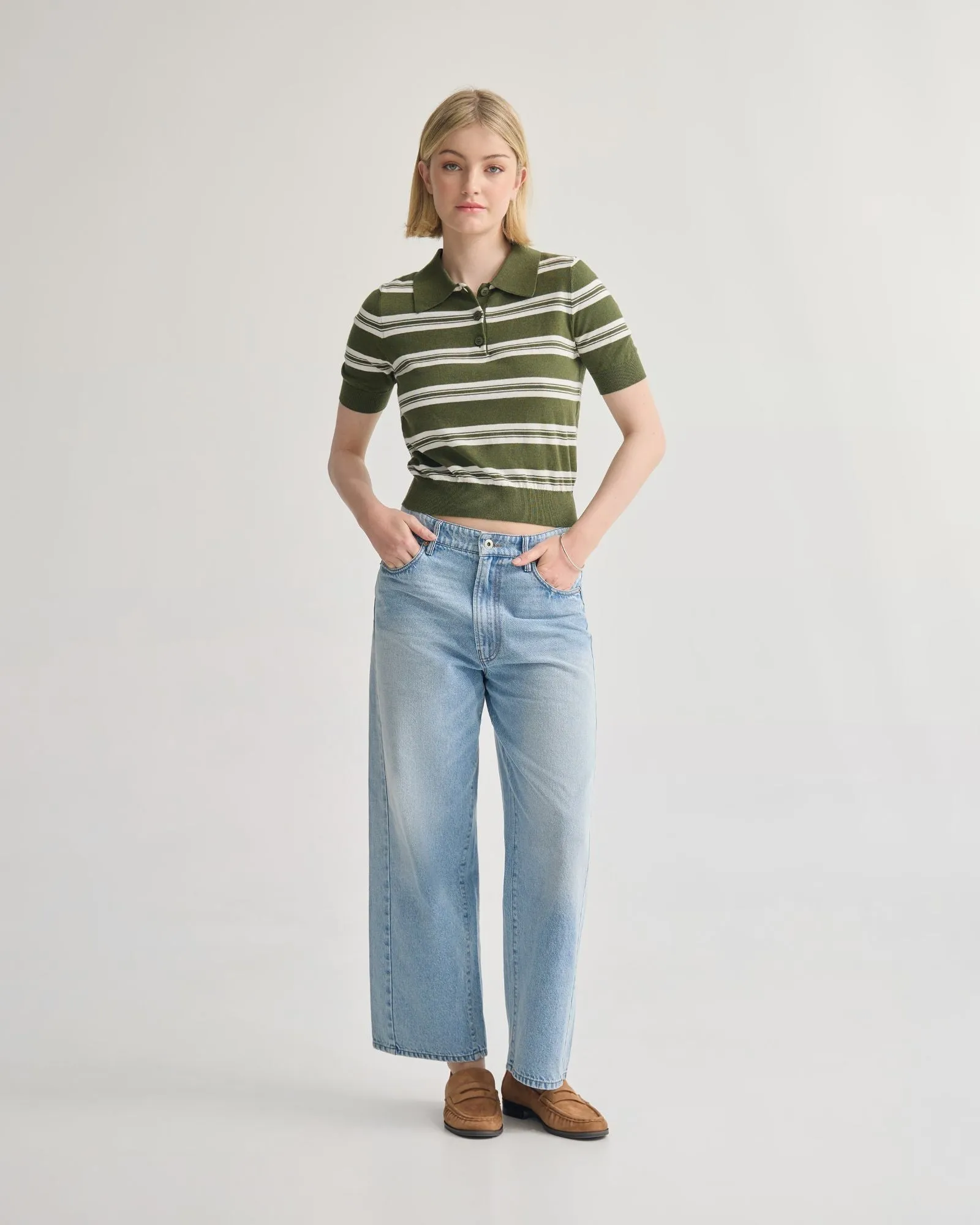 Riva Barrel Leg Jeans sold by Oxford Shop product image thumbnail 5