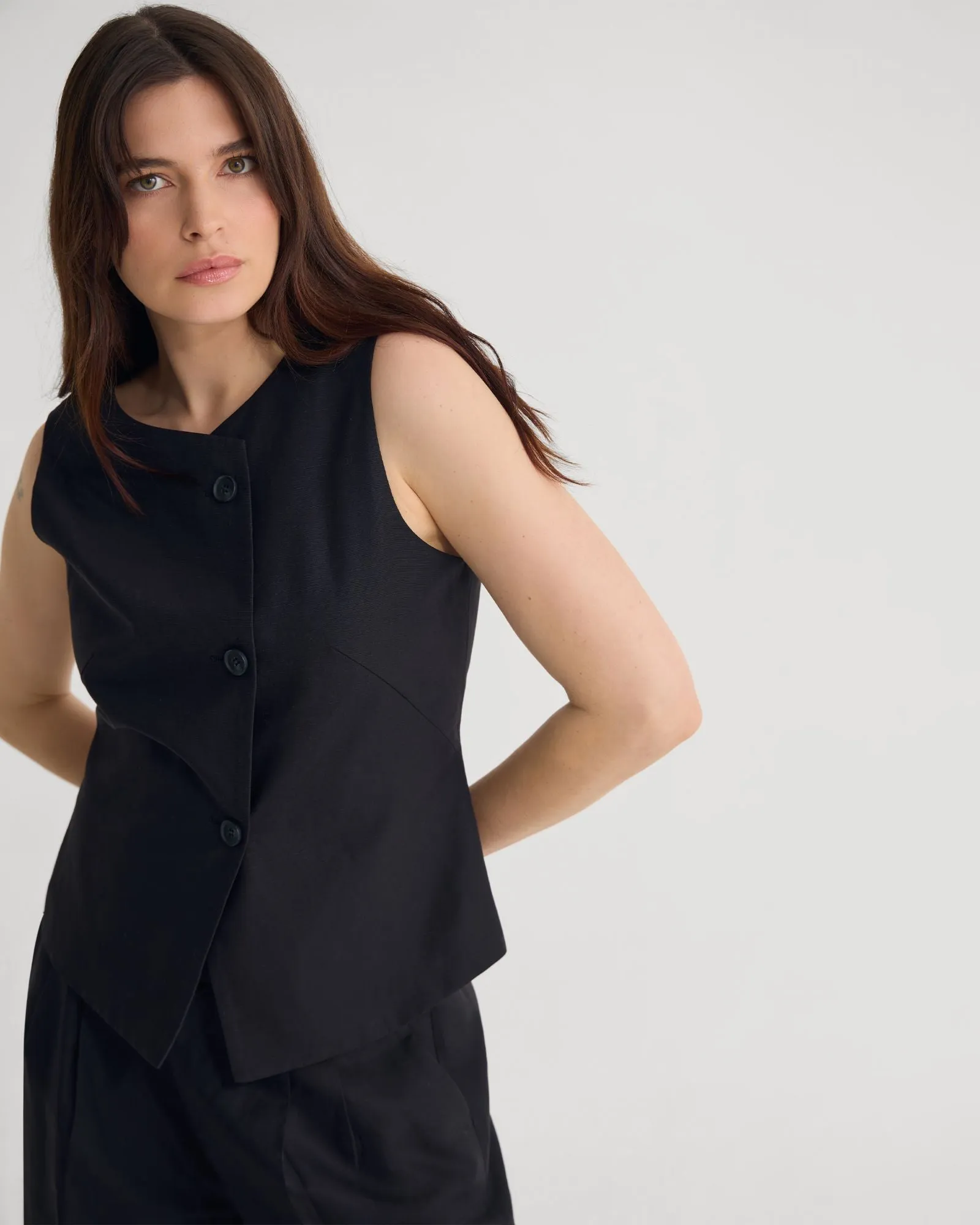 Rainy Waistcoat Top sold by Oxford Shop product image thumbnail 4