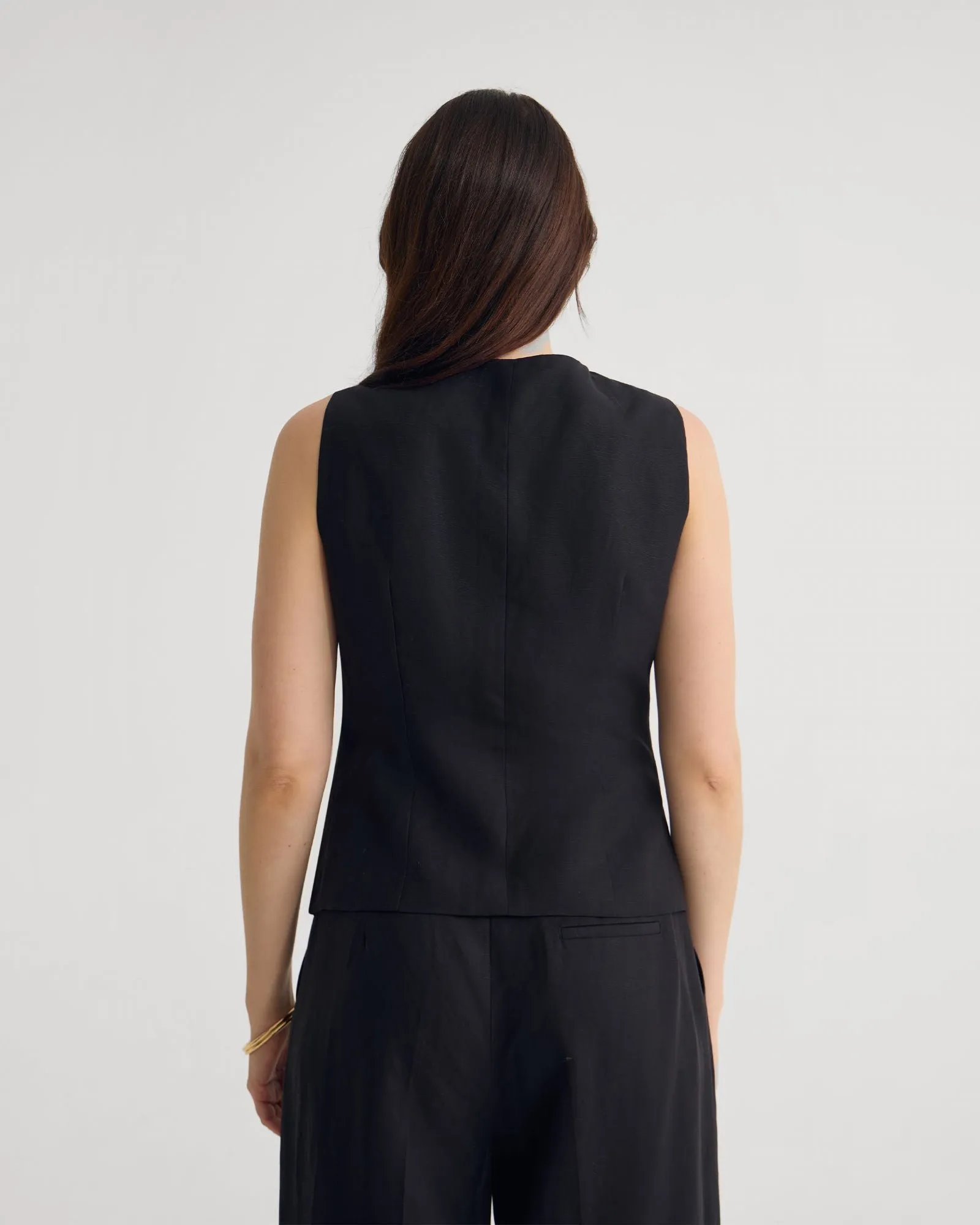 Rainy Waistcoat Top sold by Oxford Shop product image thumbnail 3