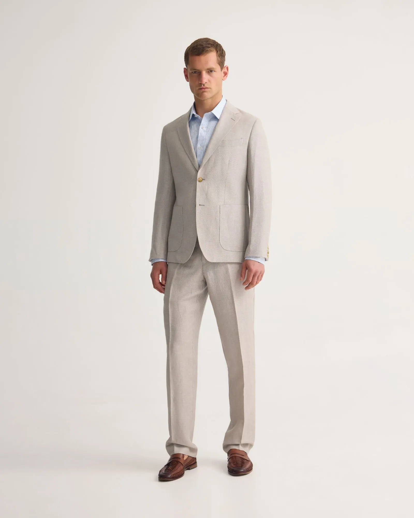 Wordsworth Wool/Linen Suit Jacket sold by Oxford Shop