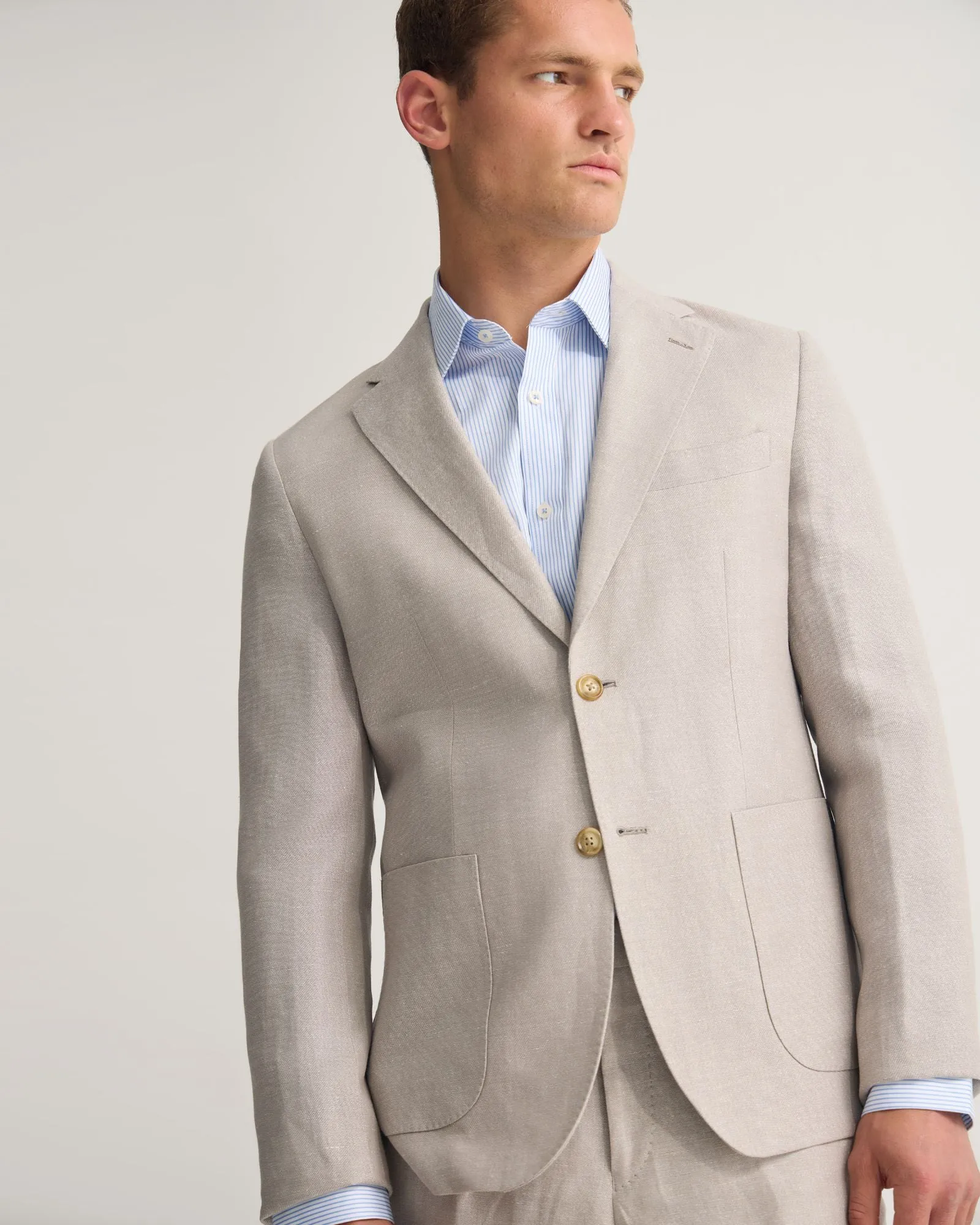 Wordsworth Wool/Linen Suit Jacket sold by Oxford Shop product image thumbnail 4