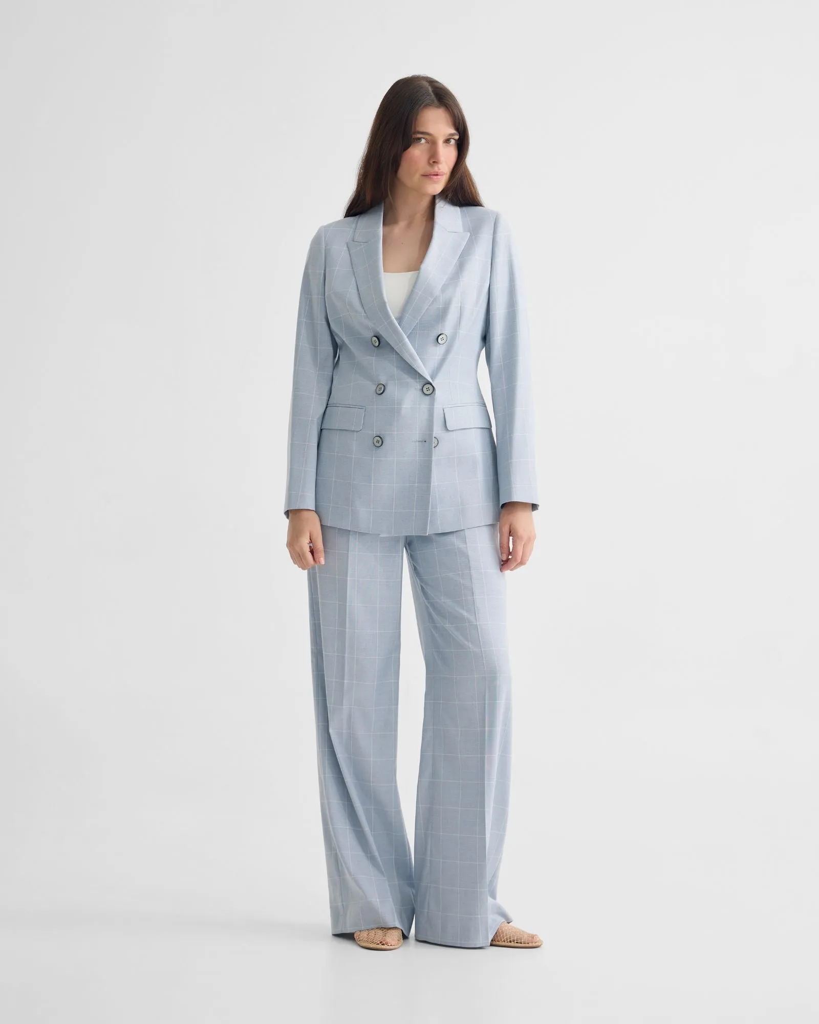 Lydia Checked Pant sold by Oxford Shop product image thumbnail 5