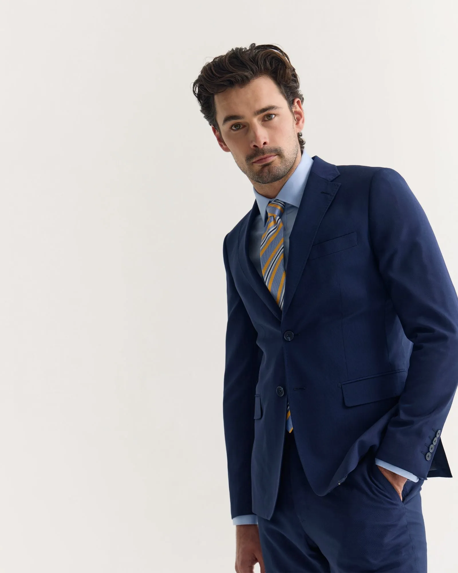 Byron Comfort Line Wool Suit Jacket sold by Oxford Shop product image thumbnail 5