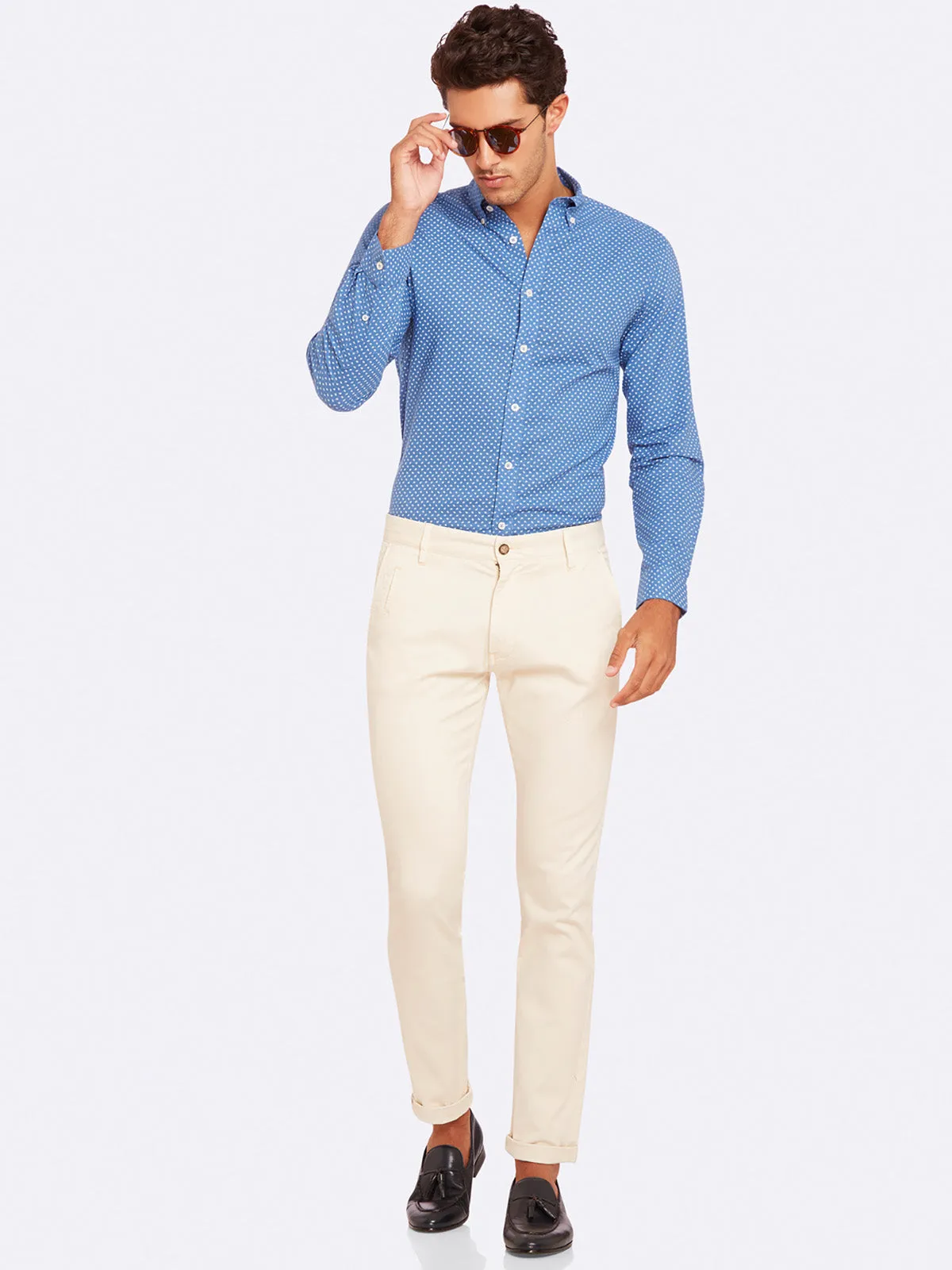 UXBRIDGE PRINTED SHIRT sold by Oxford Shop product image thumbnail 5