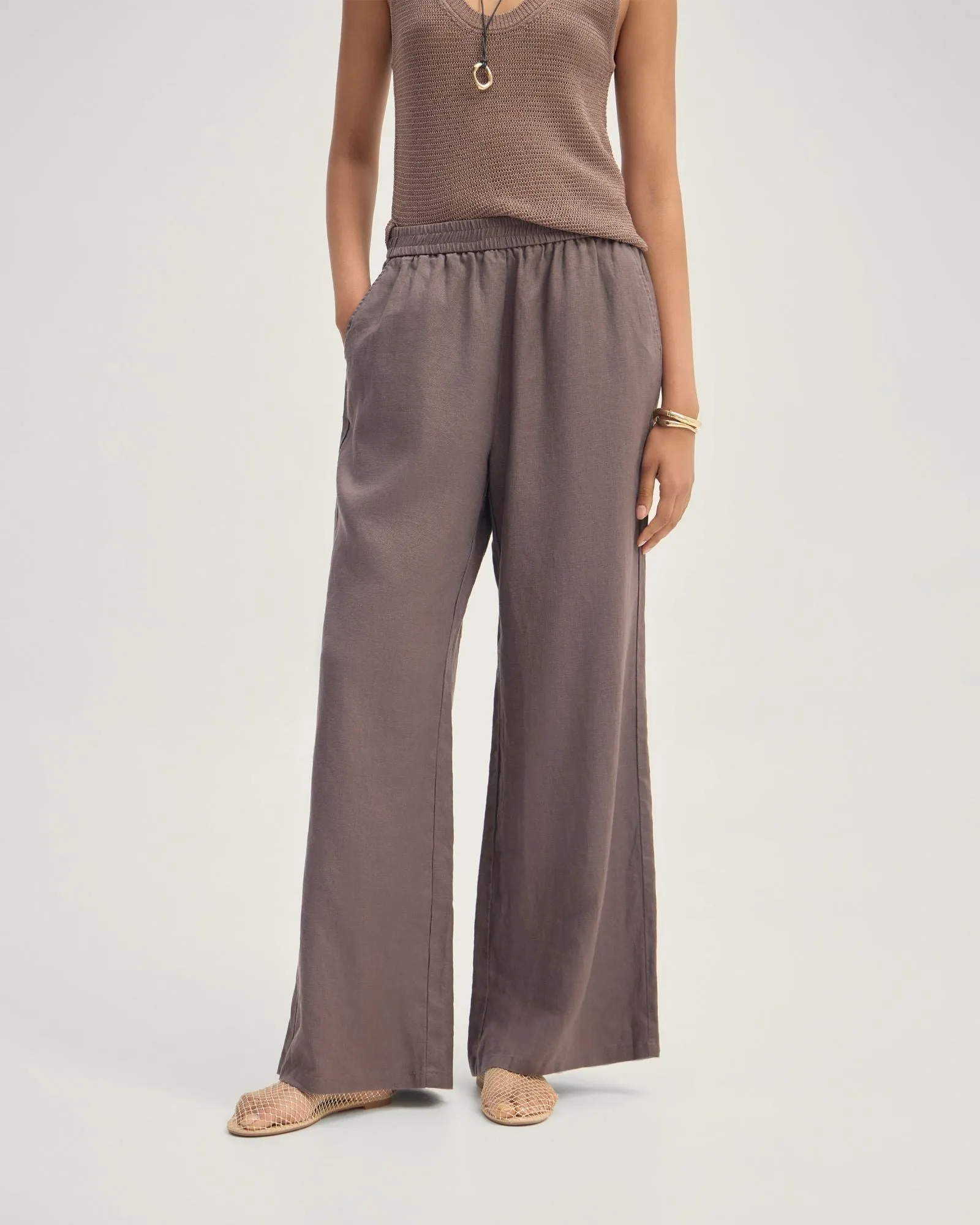 Chantel Linen Pant sold by Oxford Shop