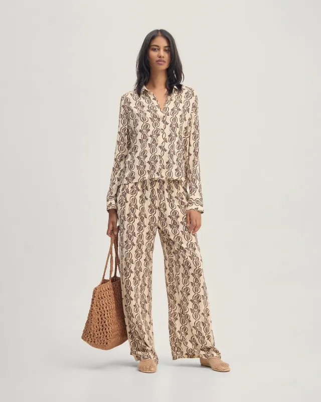 Poppy Printed Shirt sold by Oxford Shop