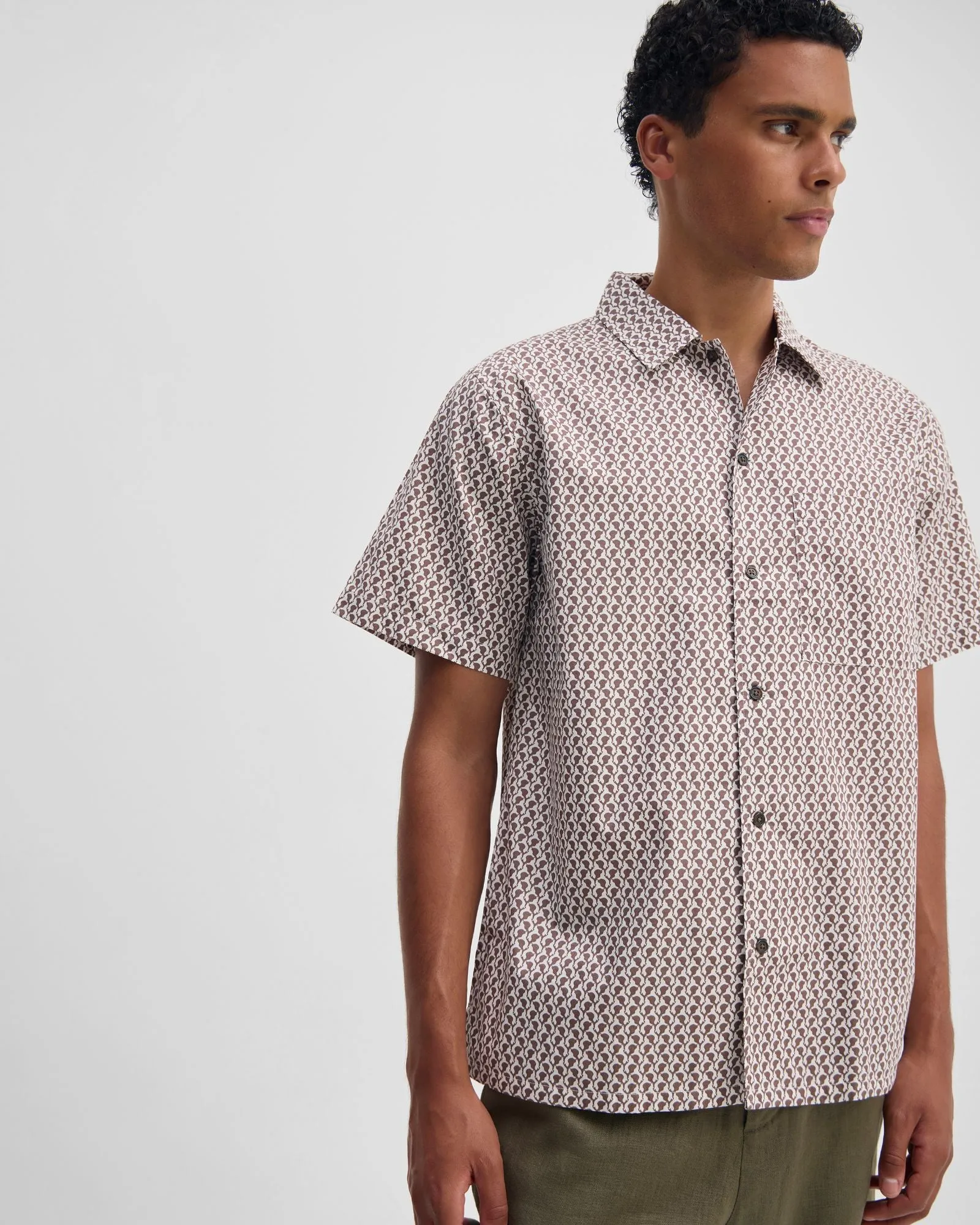 Vinny Short Sleeve Shirt sold by Oxford Shop product image thumbnail 5