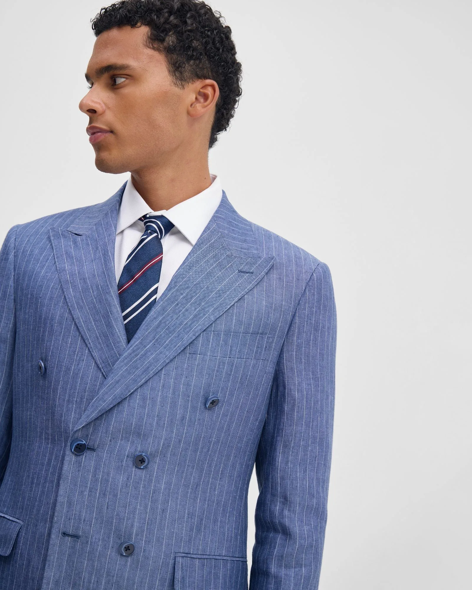 Hardy Double Breast Suit Jacket sold by Oxford Shop product image thumbnail 5