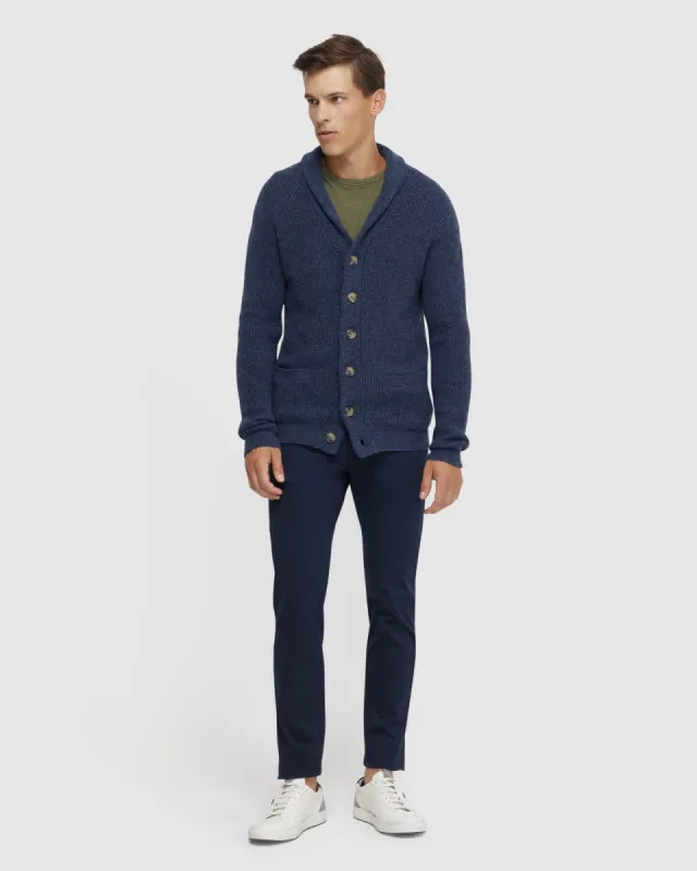 Oscar Wool Rich Knitted Cardigan sold by Oxford Shop