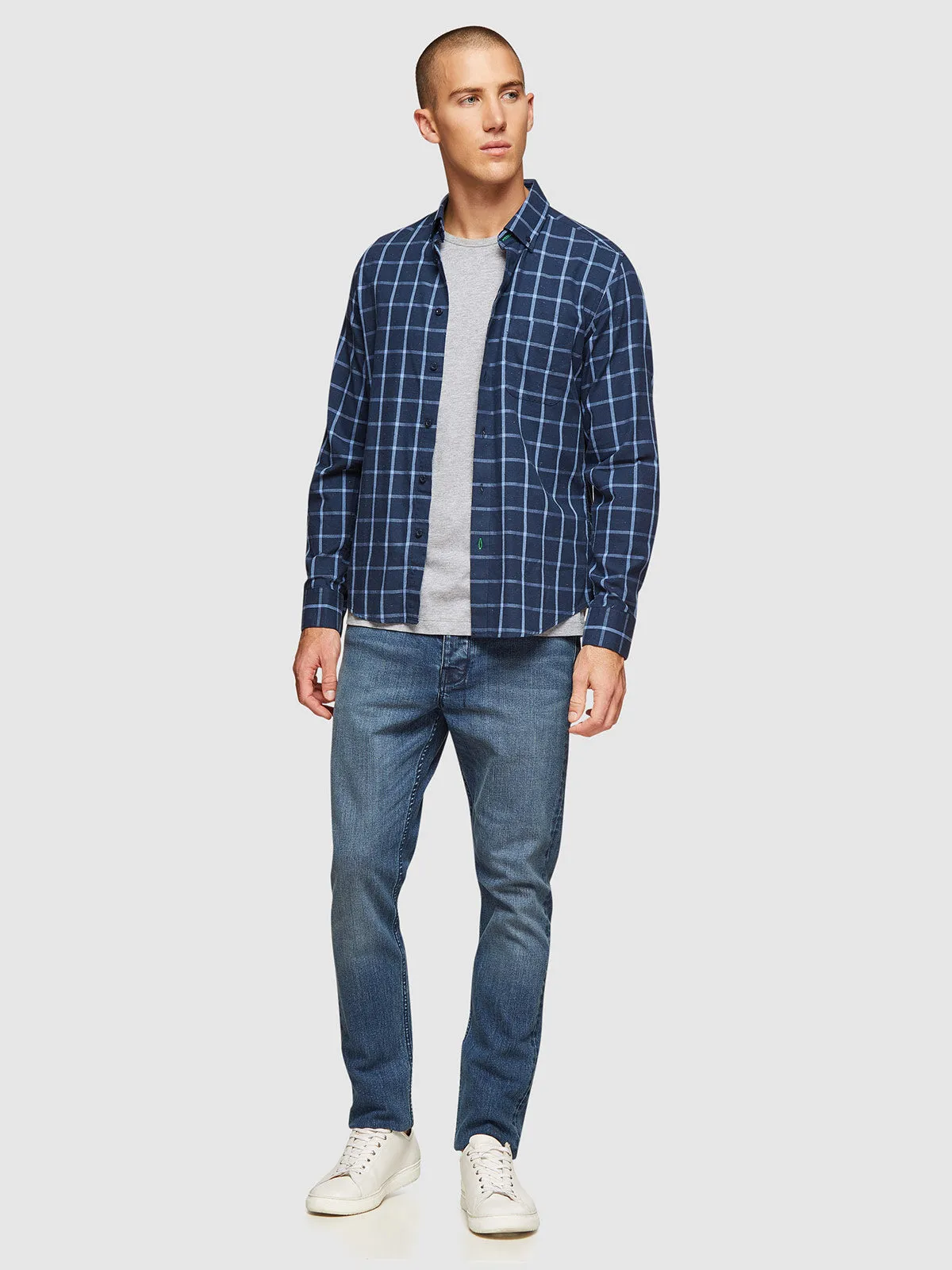 Stratton Checked Shirt sold by Oxford Shop product image thumbnail 5
