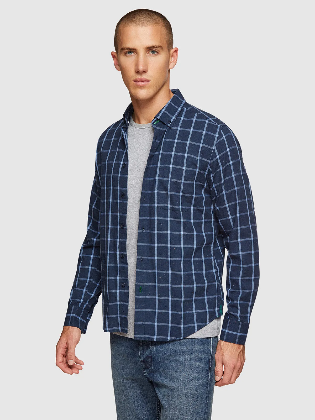 Stratton Checked Shirt sold by Oxford Shop product image thumbnail 2