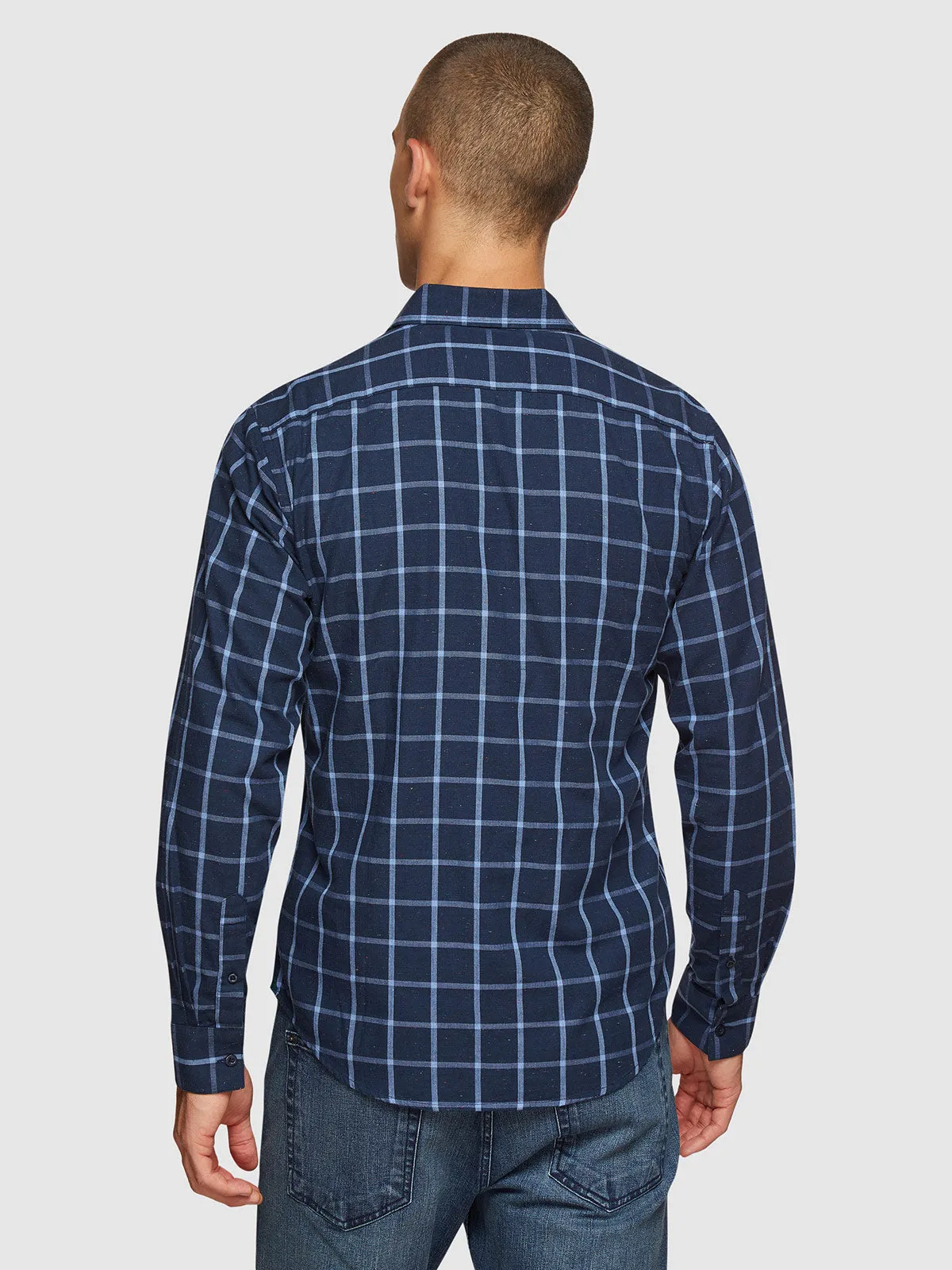 Stratton Checked Shirt sold by Oxford Shop product image thumbnail 3