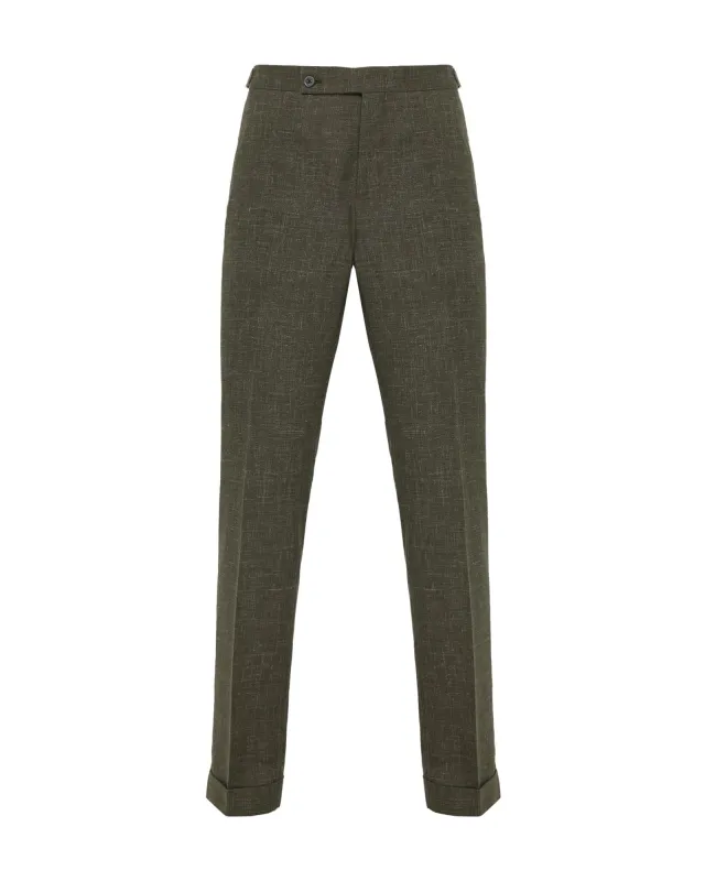Wordsworth Wool/Linen/Silk Trousers made by Oxford Shop