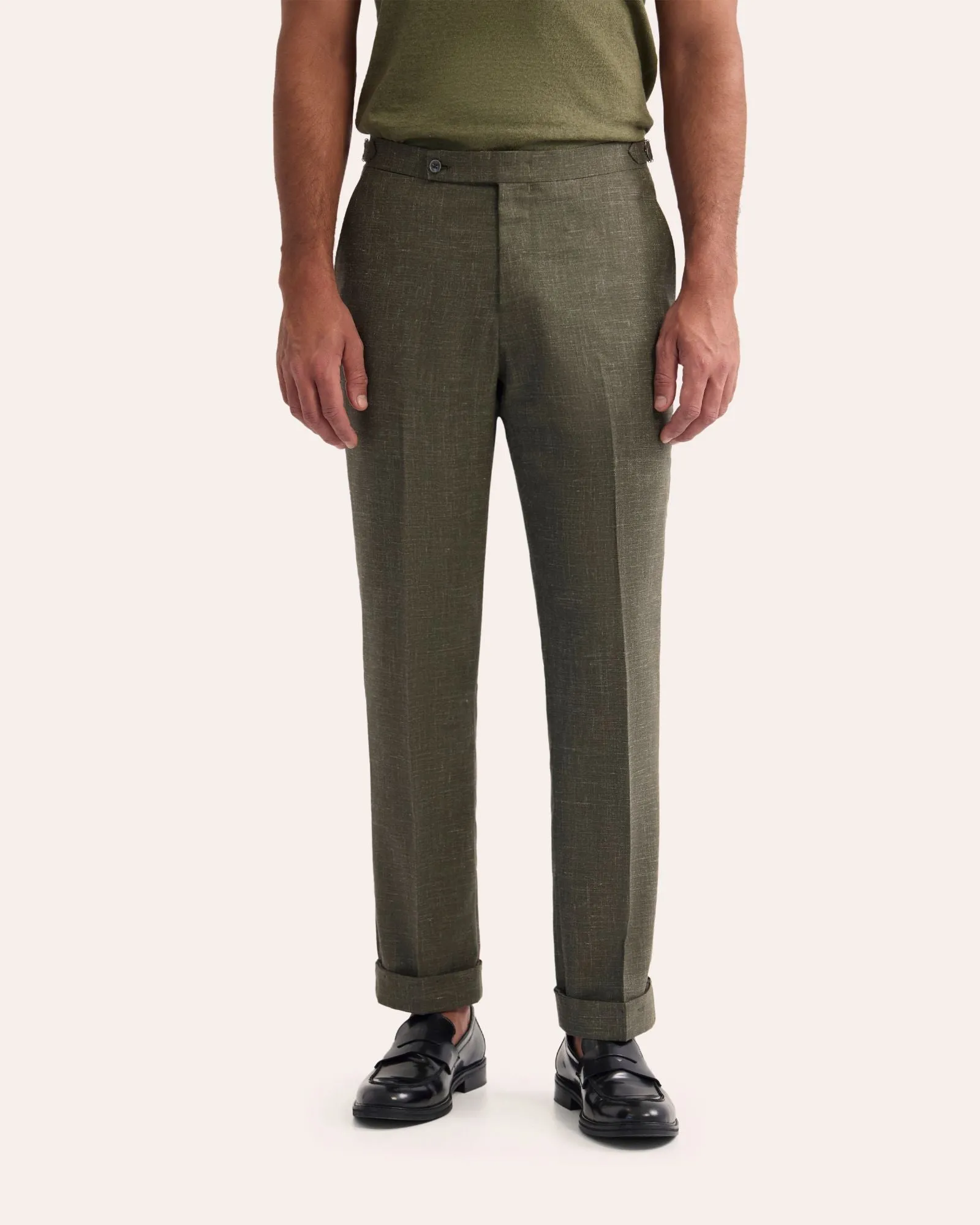 Wordsworth Wool/Linen/Silk Trousers sold by Oxford Shop product image thumbnail 2