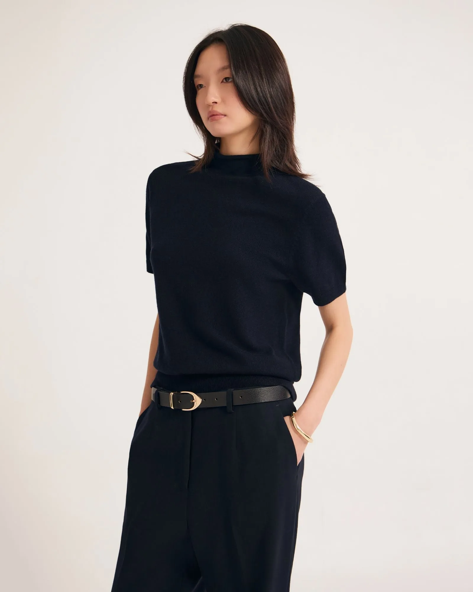 Maxine Funnel Collar Knit sold by Oxford Shop product image thumbnail 2