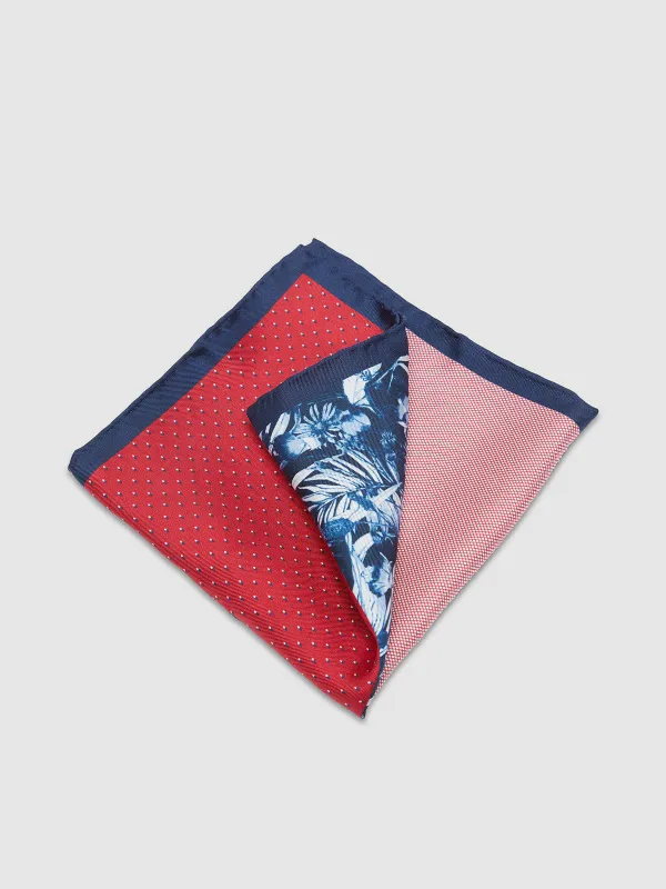 Pocket Square Printed Silk Tropical made by Oxford Shop