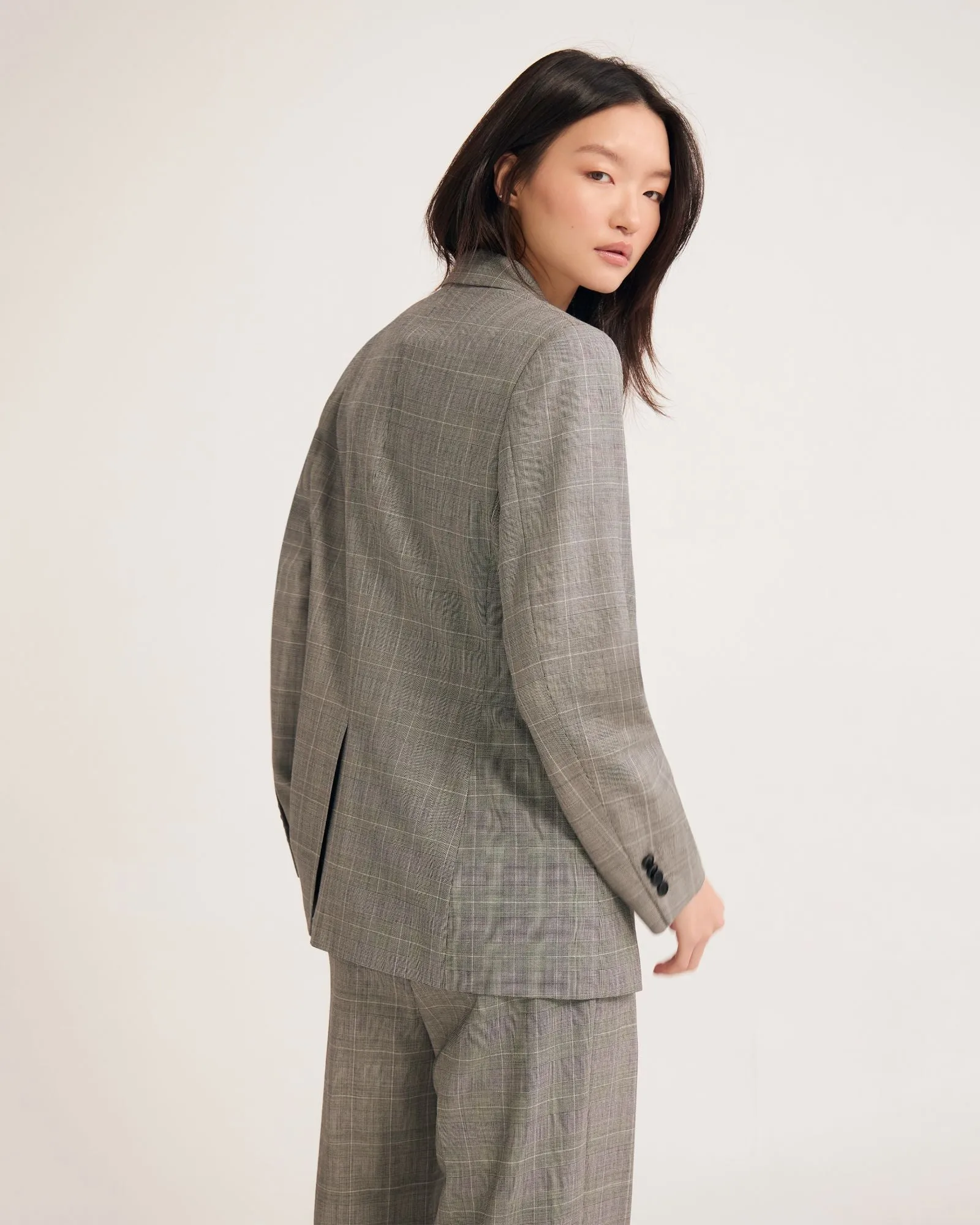 Ebony Pure Wool Suit Jacket sold by Oxford Shop product image thumbnail 3