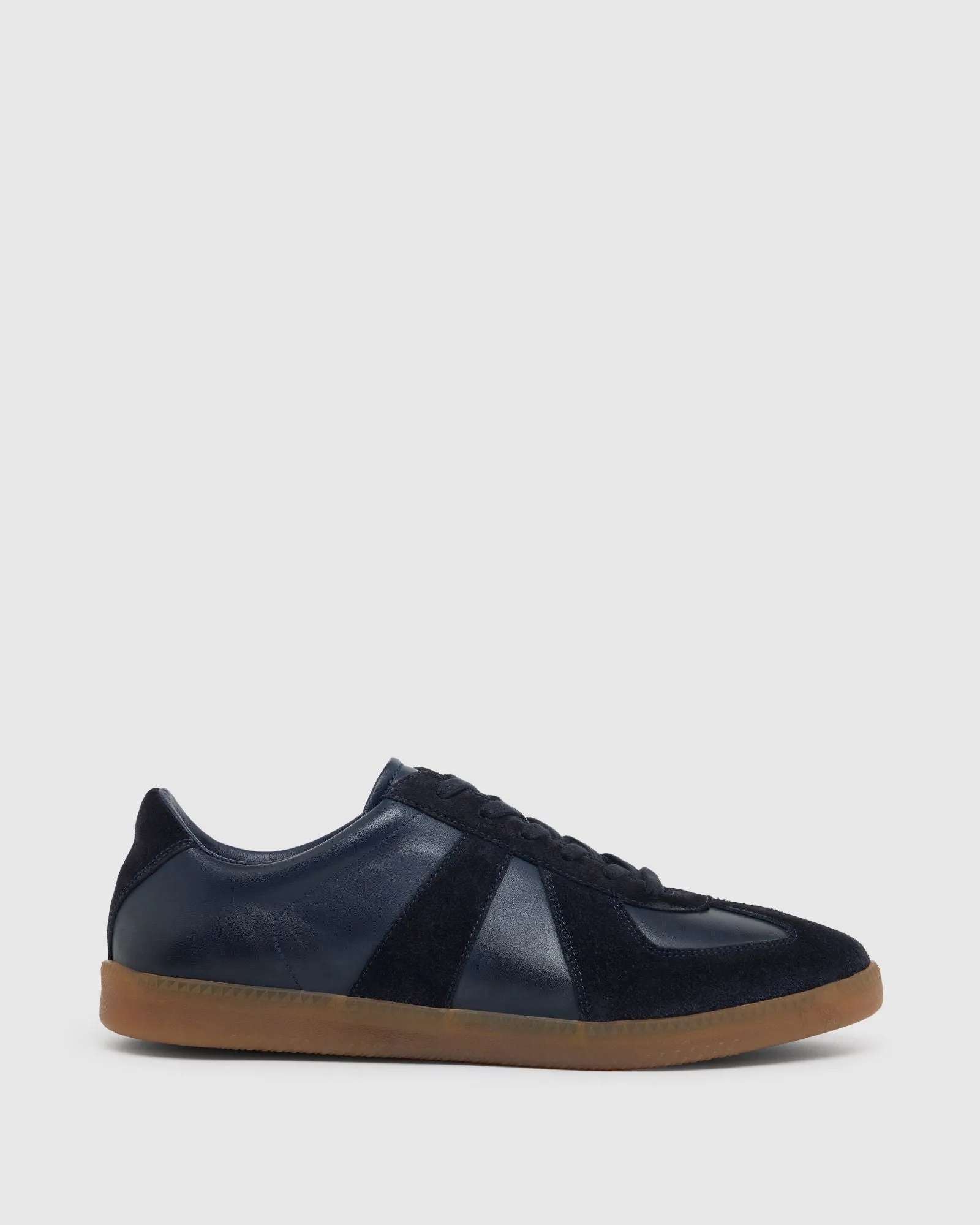Max Leather/Suede Trainer sold by Oxford Shop