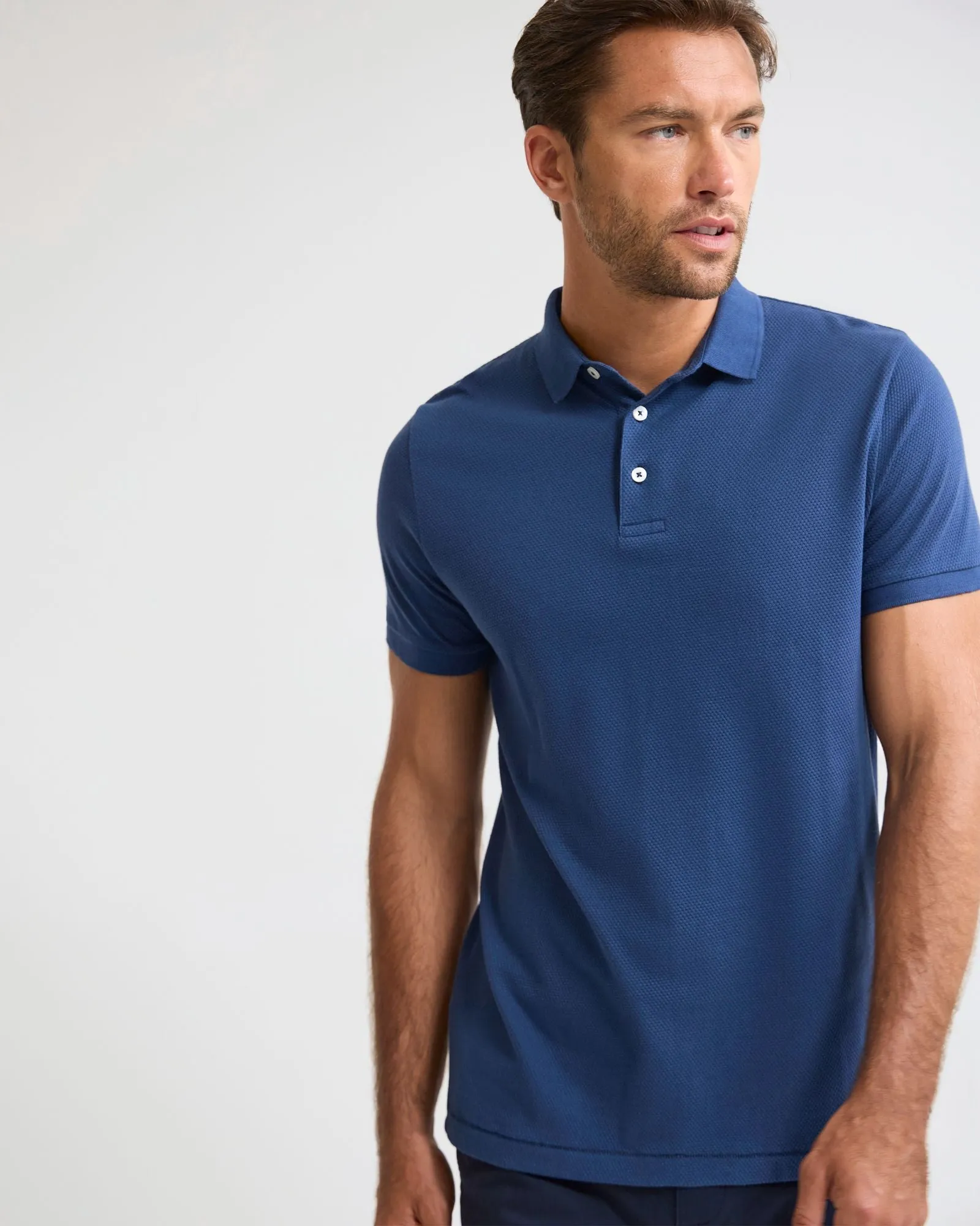 Austin Organic Cotton Polo sold by Oxford Shop product image thumbnail 5