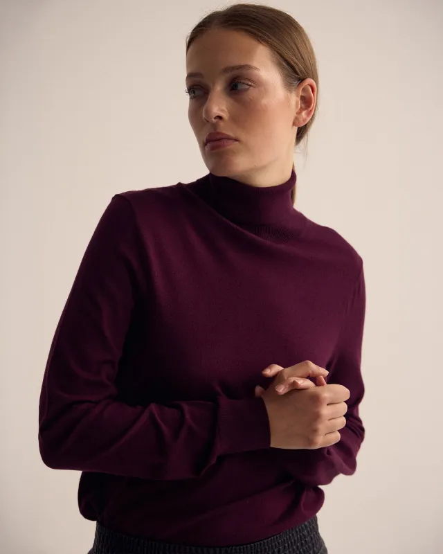Ela Turtle Neck Knit made by Oxford Shop