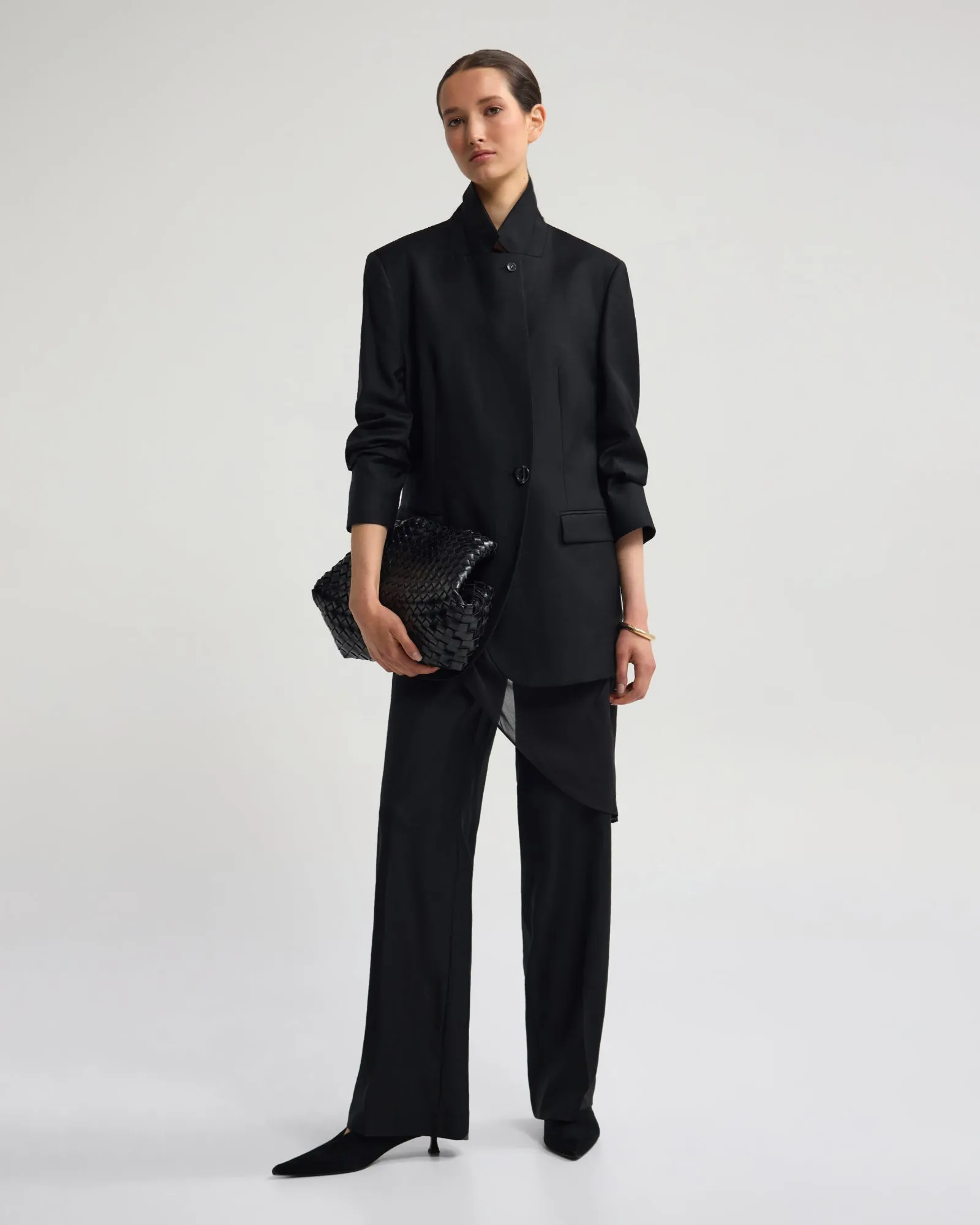 Calliope Pure Wool Blazer sold by Oxford Shop