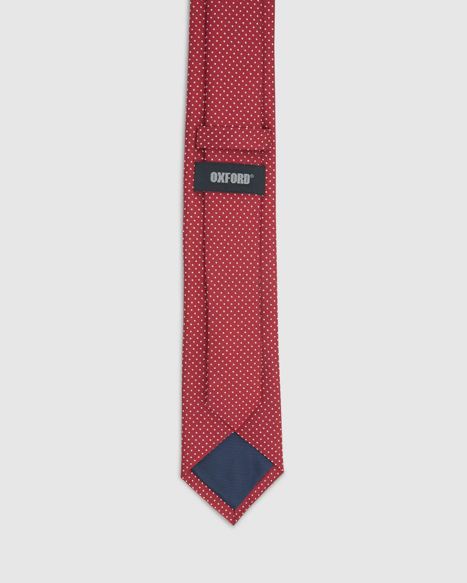 Red Polka Dots Tie sold by Oxford Shop product image thumbnail 3