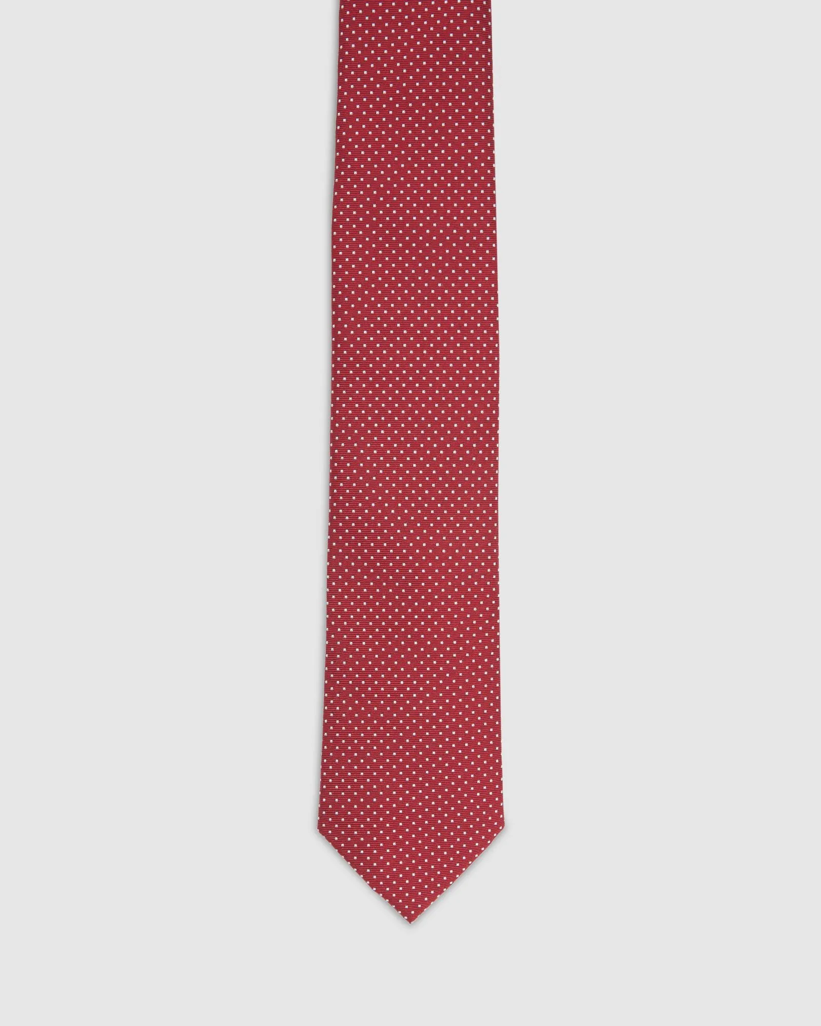 Red Polka Dots Tie sold by Oxford Shop