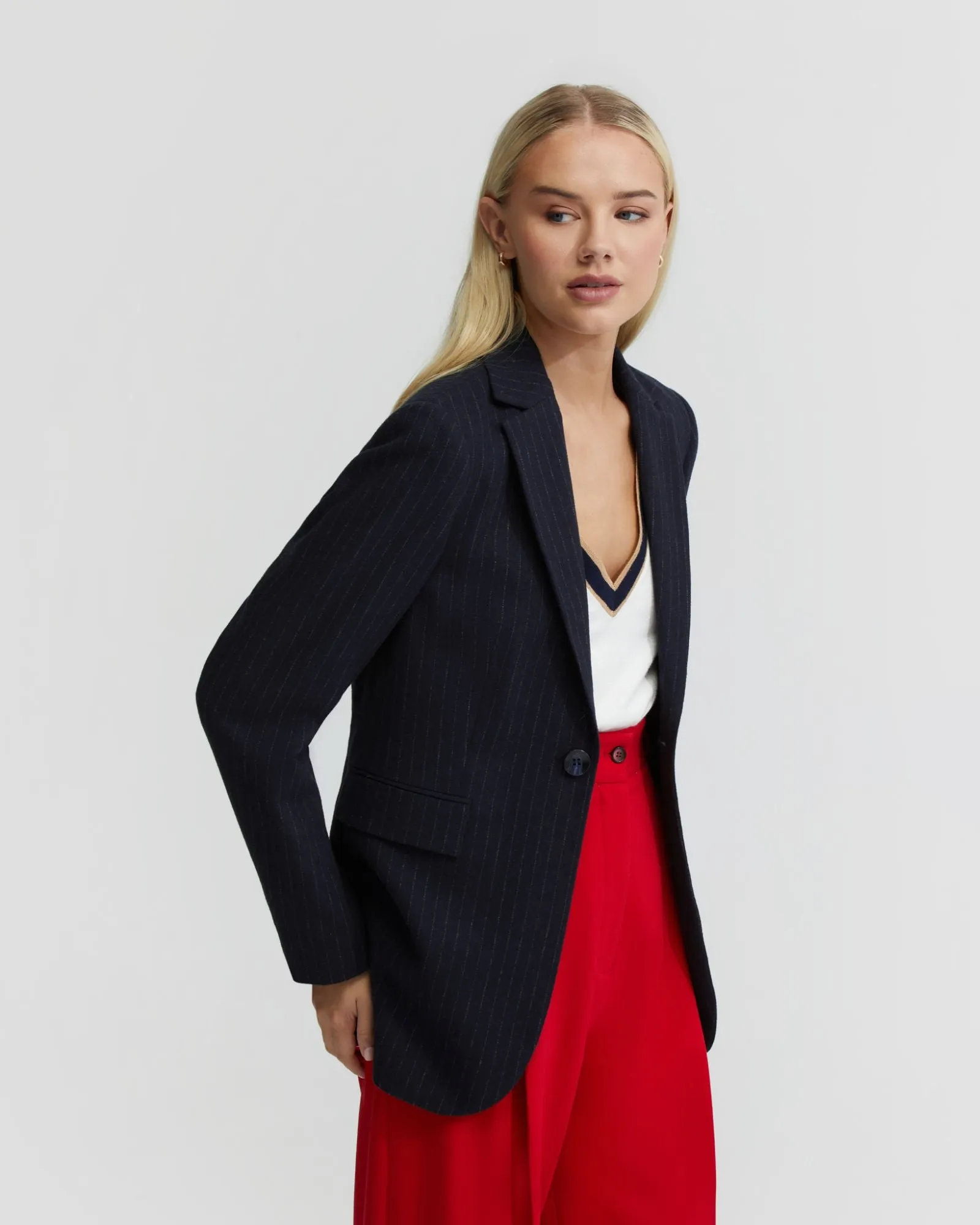 Lola Wool Blend Blazer sold by Oxford Shop product image thumbnail 2