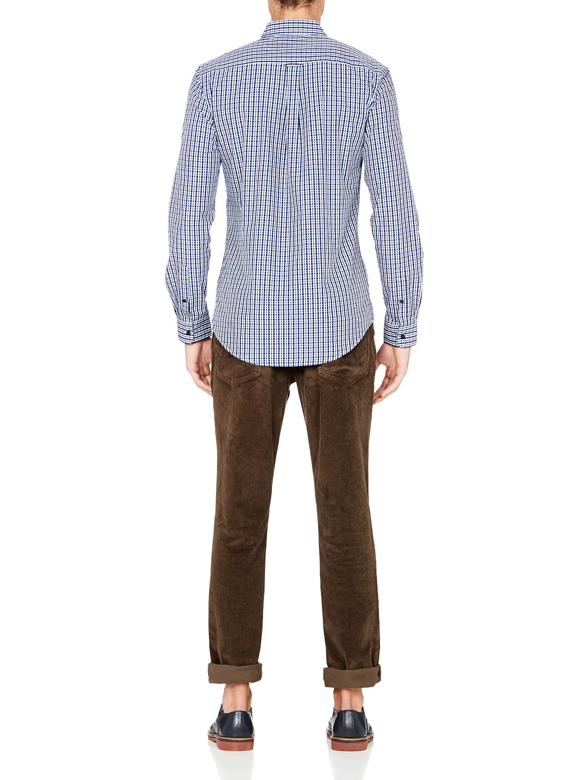 Uxbridge Mini Check Shirt sold by Oxford Shop product image thumbnail 4