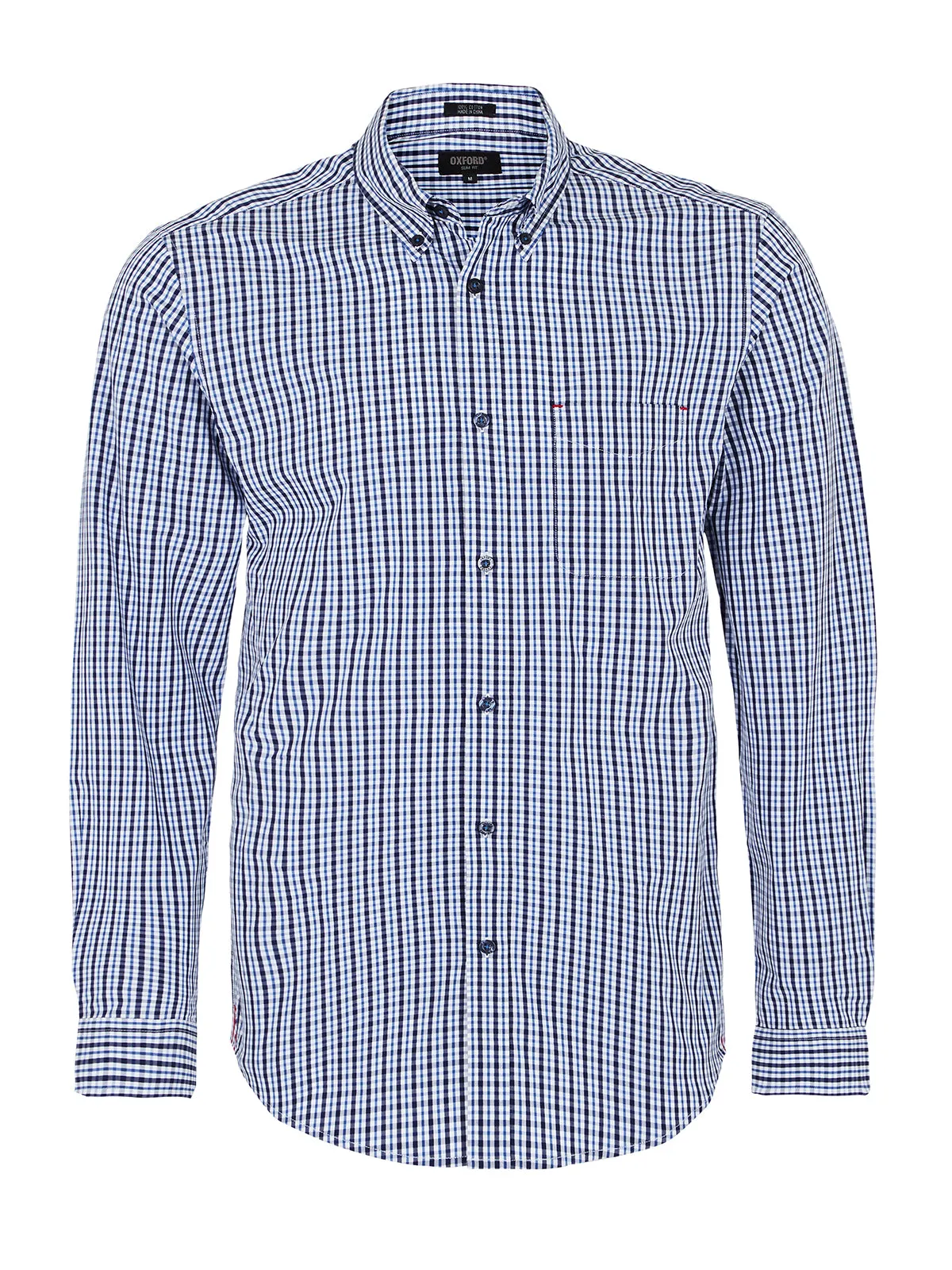 Uxbridge Mini Check Shirt sold by Oxford Shop