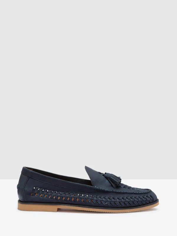 FABIAN WOVEN TASSLE LOAFER made by Oxford Shop