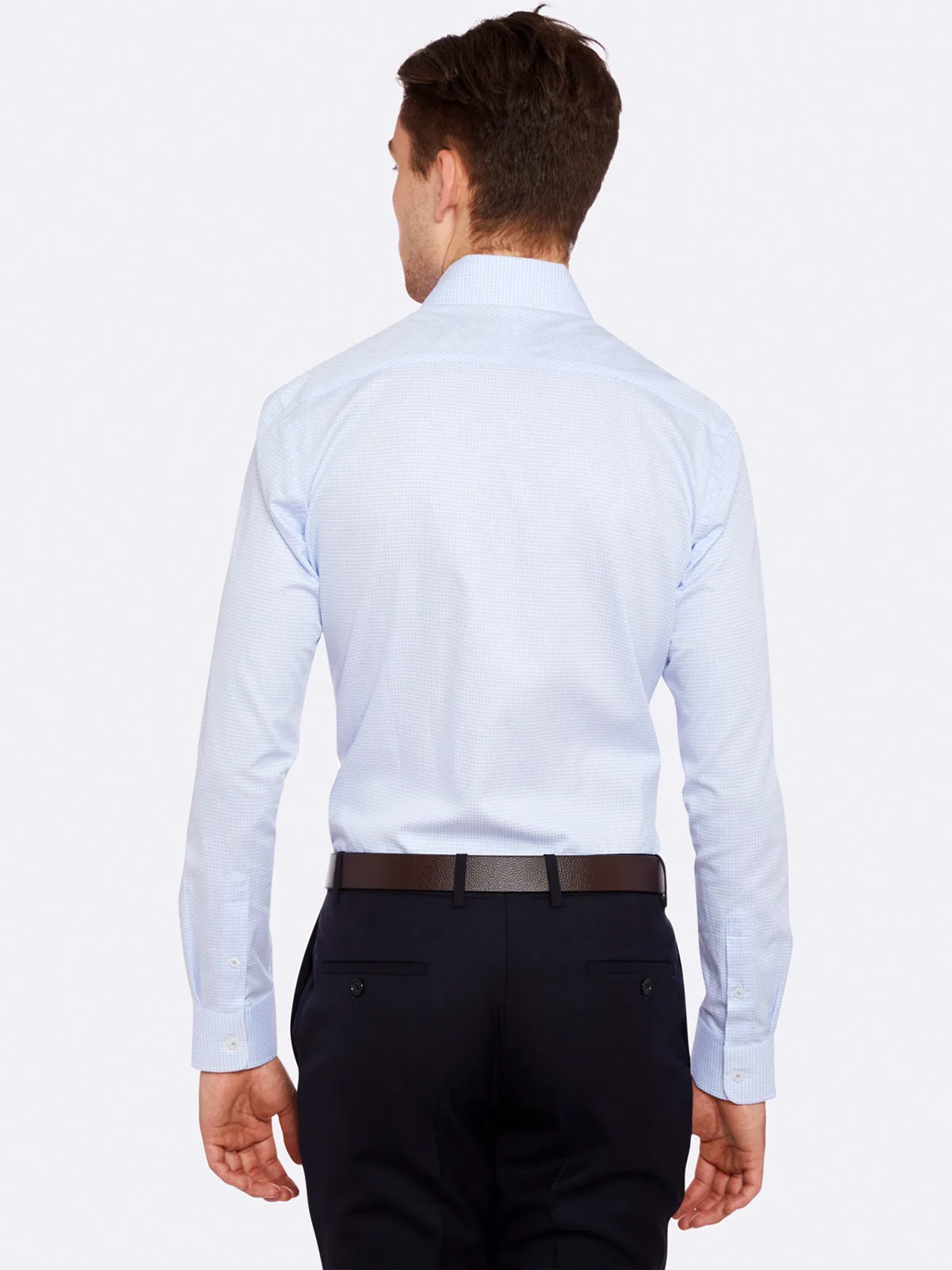 Trafalgar Dobby Shirt sold by Oxford Shop product image thumbnail 4