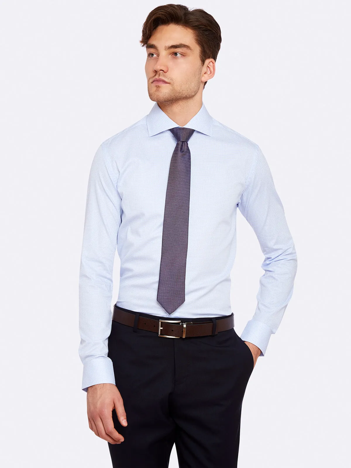 Trafalgar Dobby Shirt sold by Oxford Shop