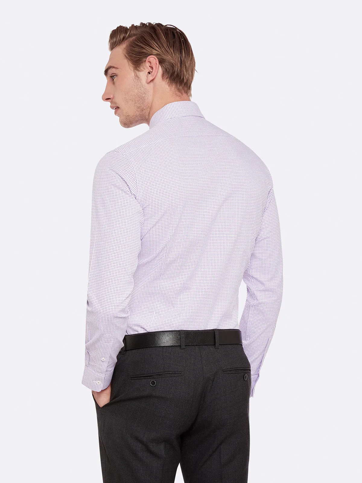 Beckton Checked Shirt sold by Oxford Shop product image thumbnail 4