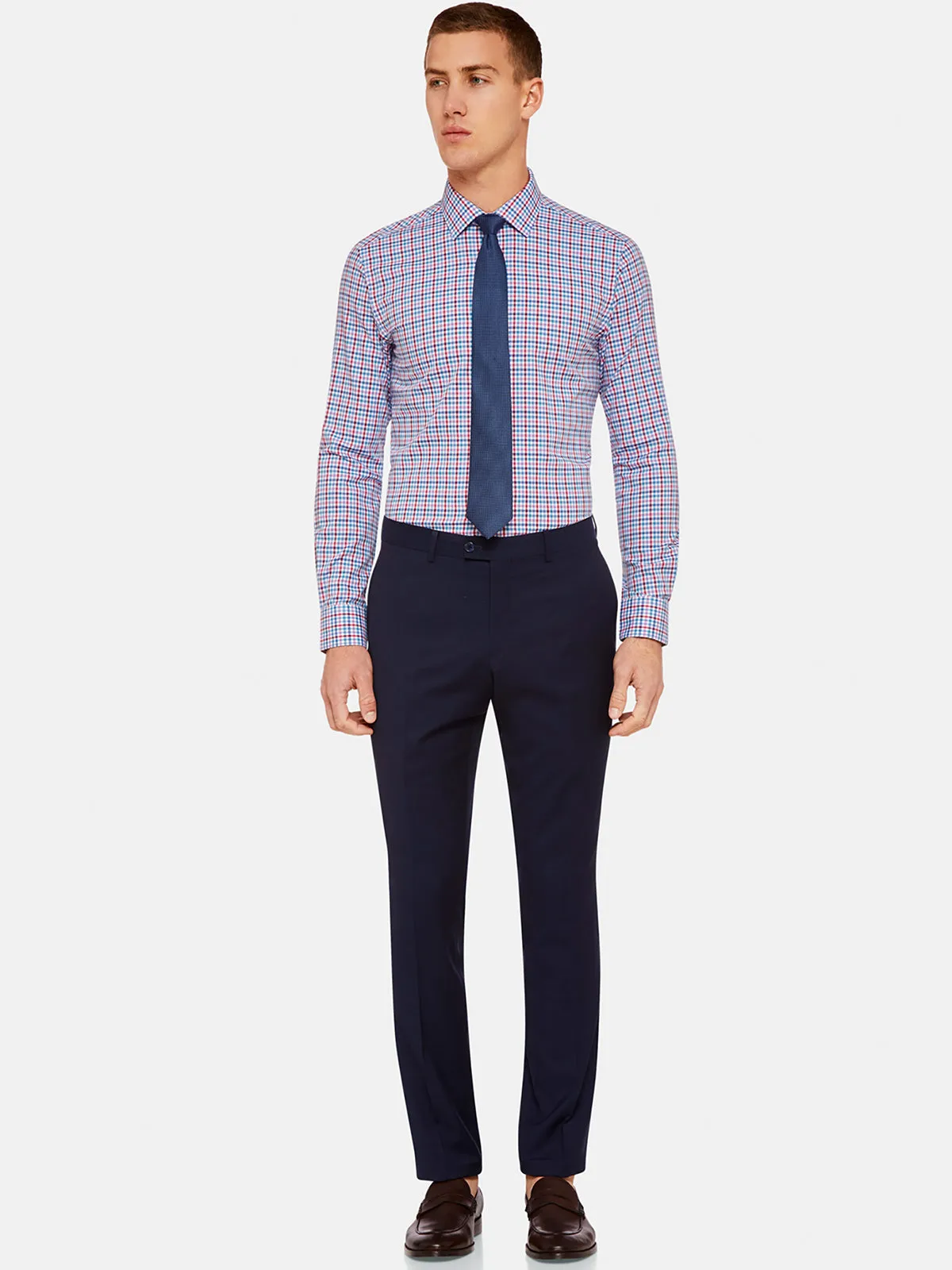 Beckton Luxury Multi Checked Shirt sold by Oxford Shop product image thumbnail 5