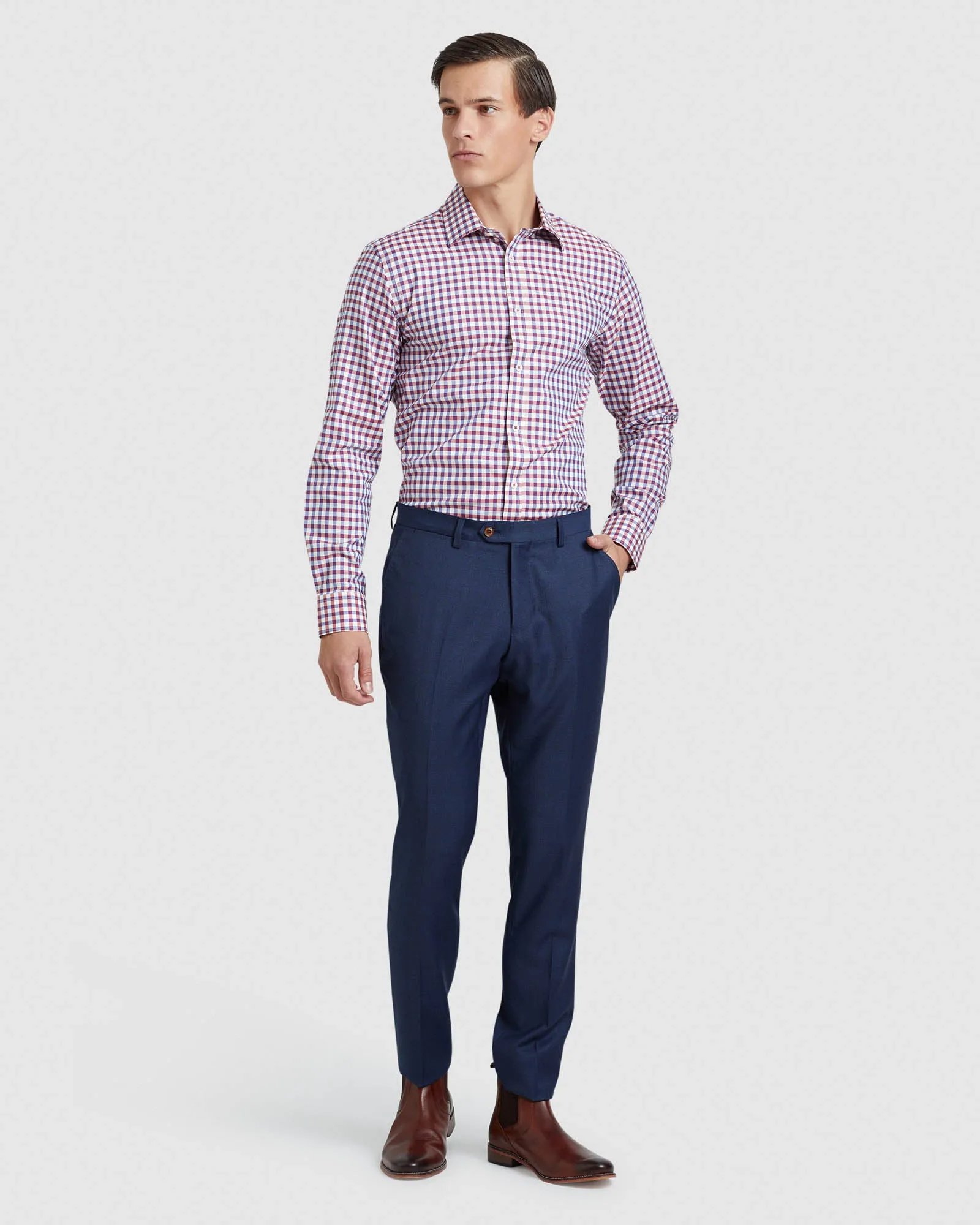 Beckton Checked Shirt sold by Oxford Shop product image thumbnail 5
