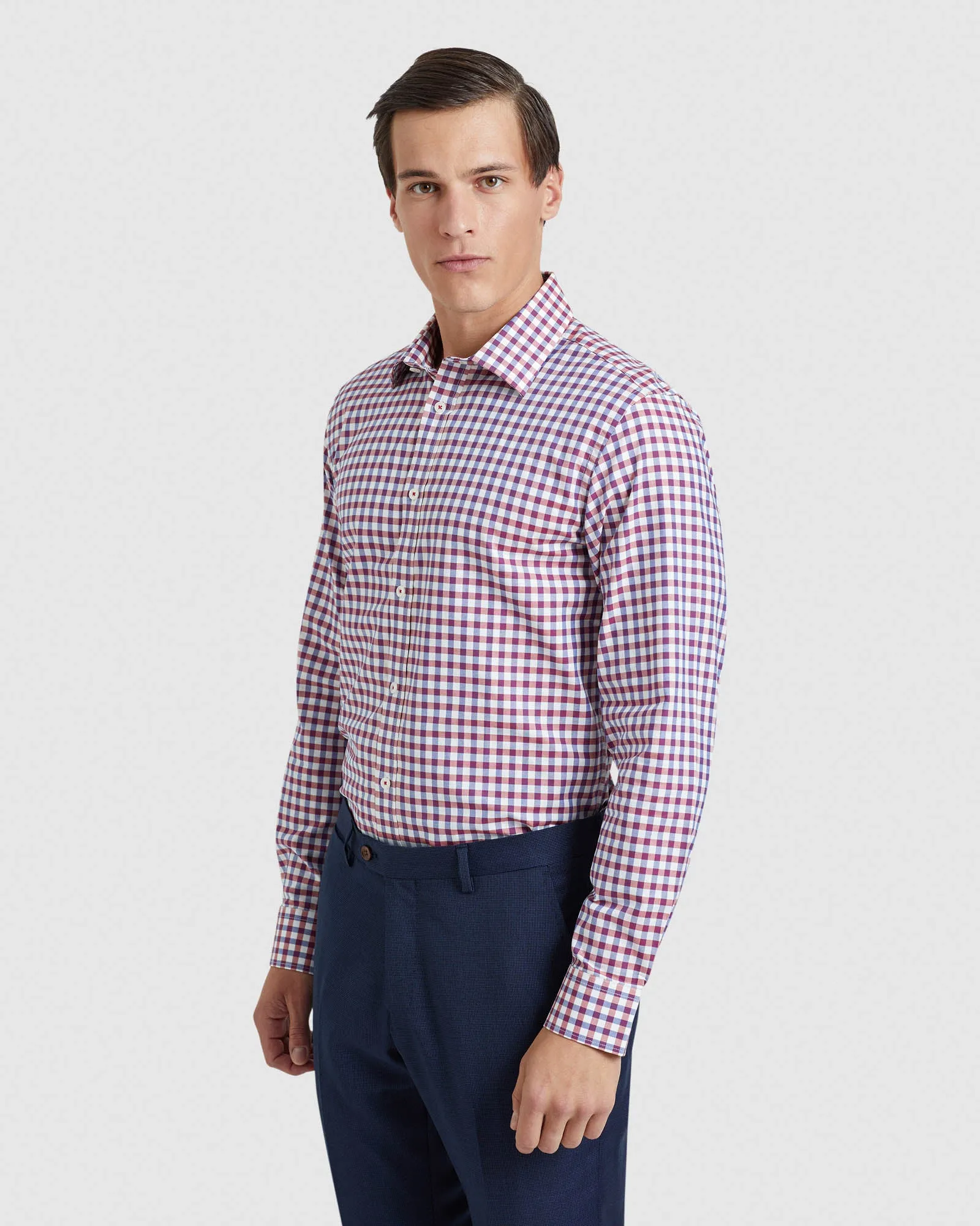 Beckton Checked Shirt sold by Oxford Shop product image thumbnail 2