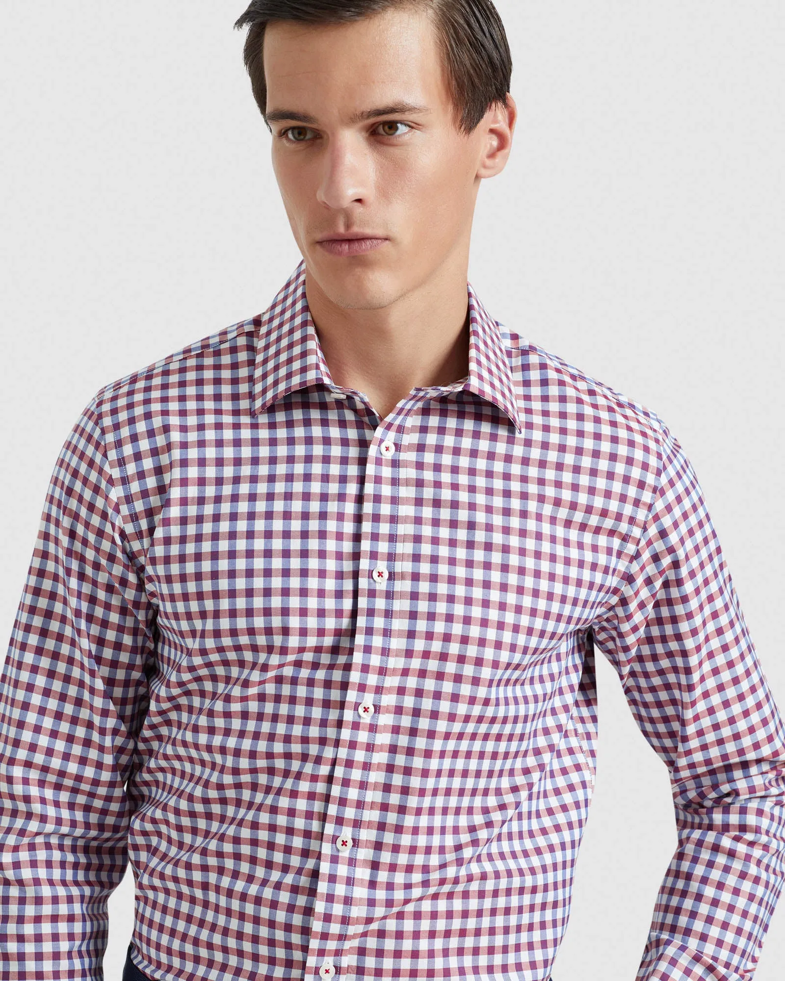 Beckton Checked Shirt sold by Oxford Shop product image thumbnail 4