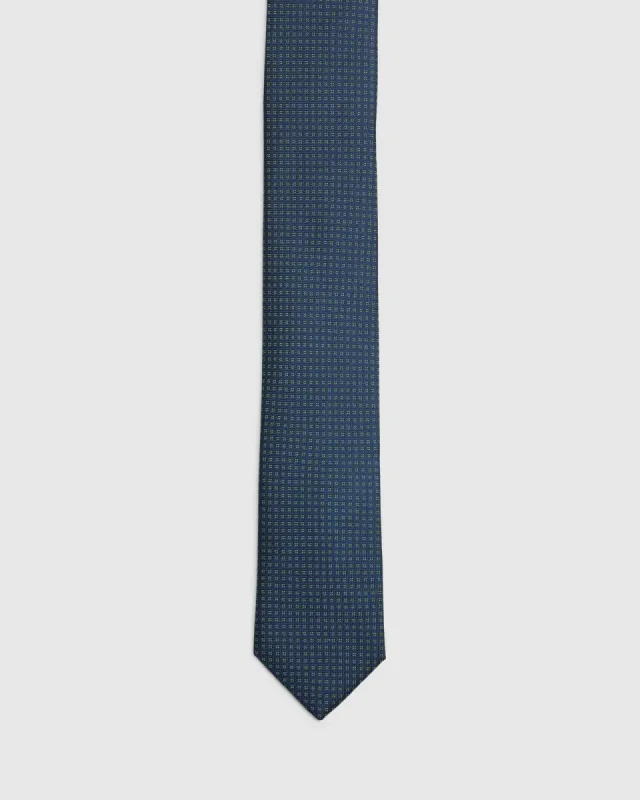 Dot And Spot Silk Skinny Tie sold by Oxford Shop
